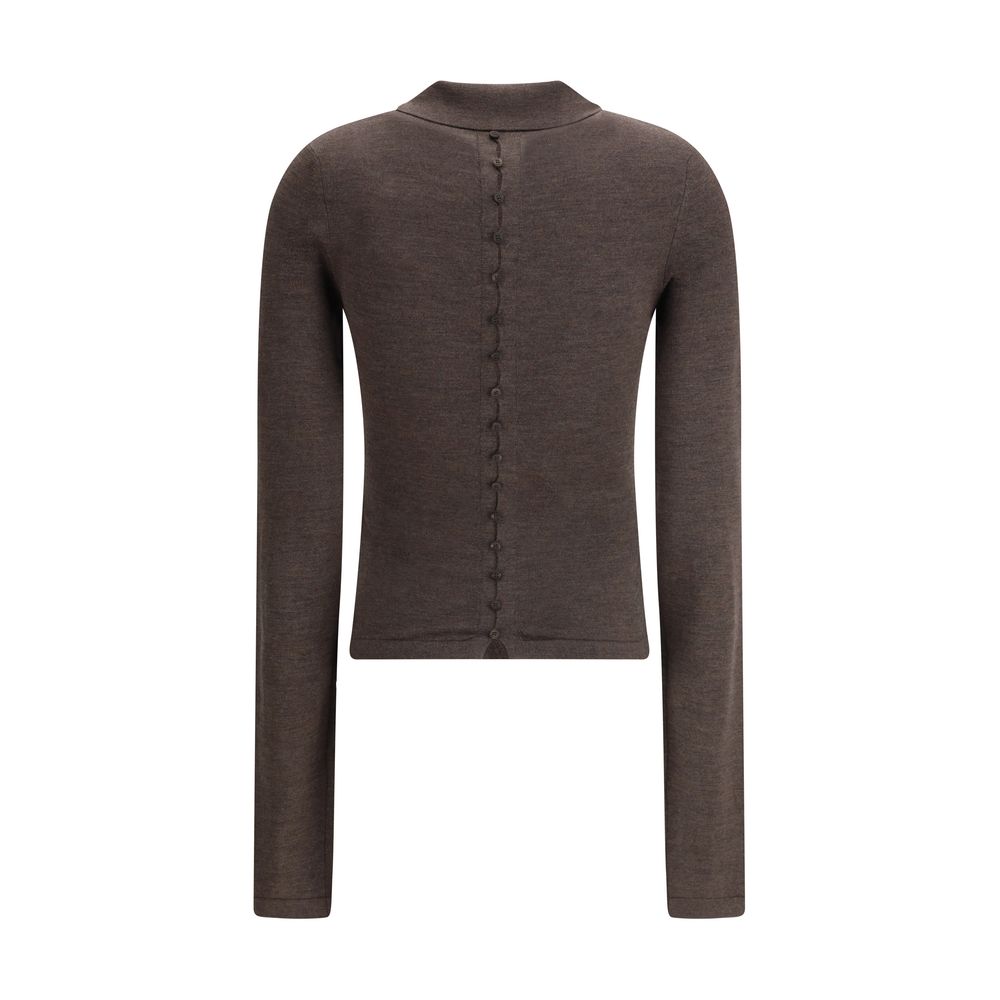 Jacquemus Wool Merino Polo Shirt Glam Steals