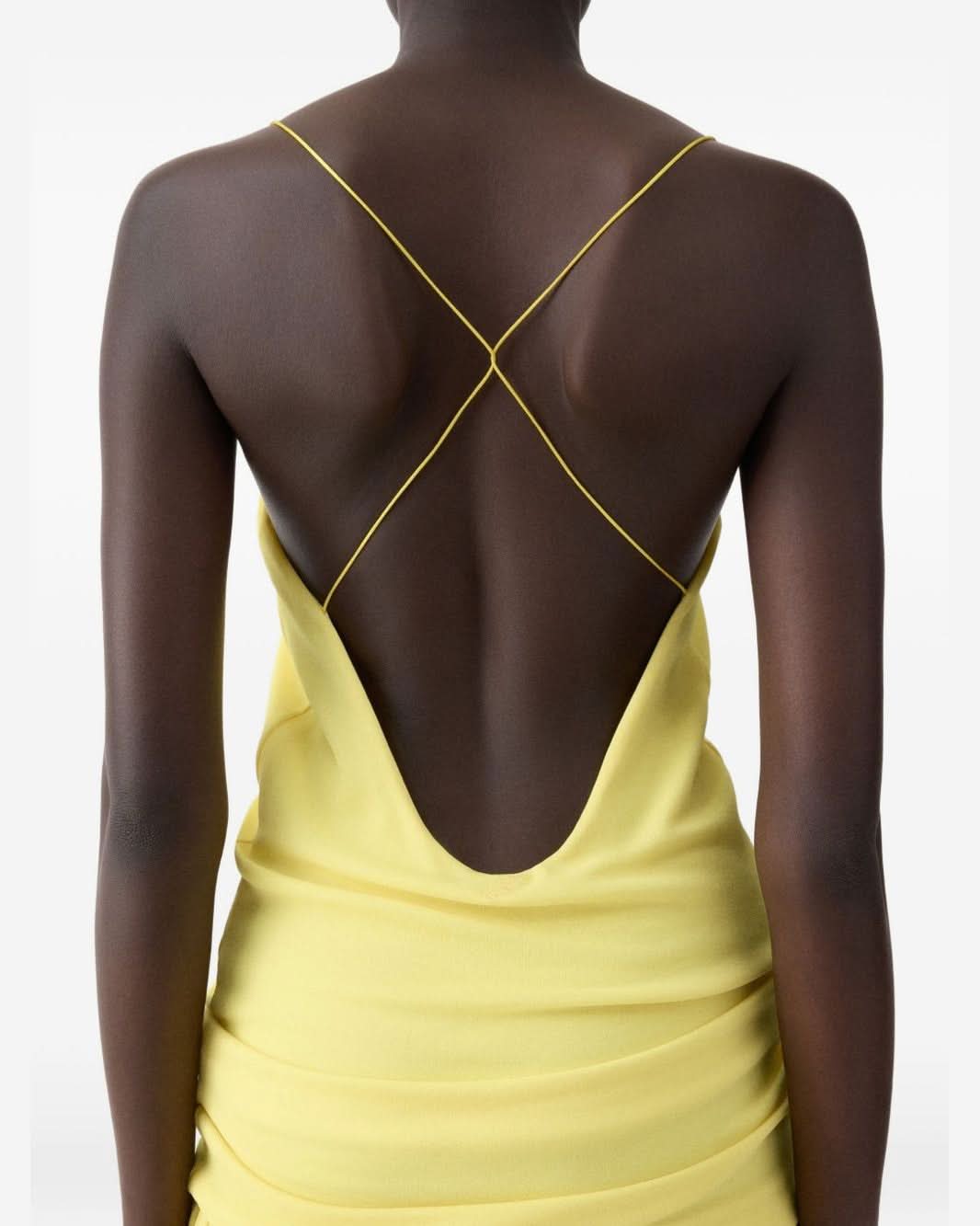 Jacquemus Yellow Dress Dresses