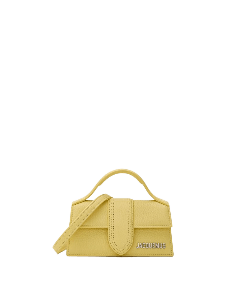 Jacquemus Yellow Leather Handbag Glam Steals