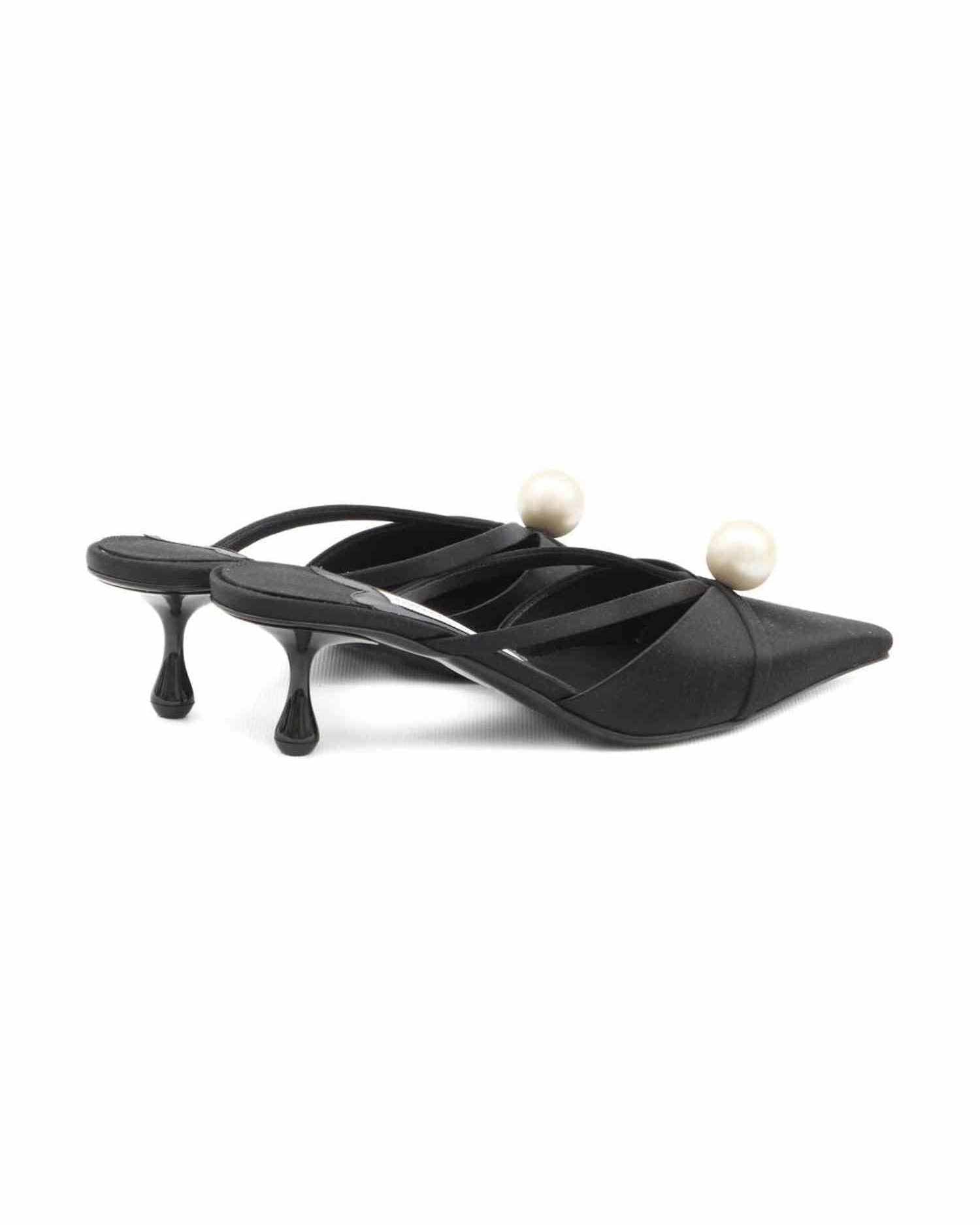 Jimmy Choo 50mm Sana Pearl Embellished Mules Glam Steals
