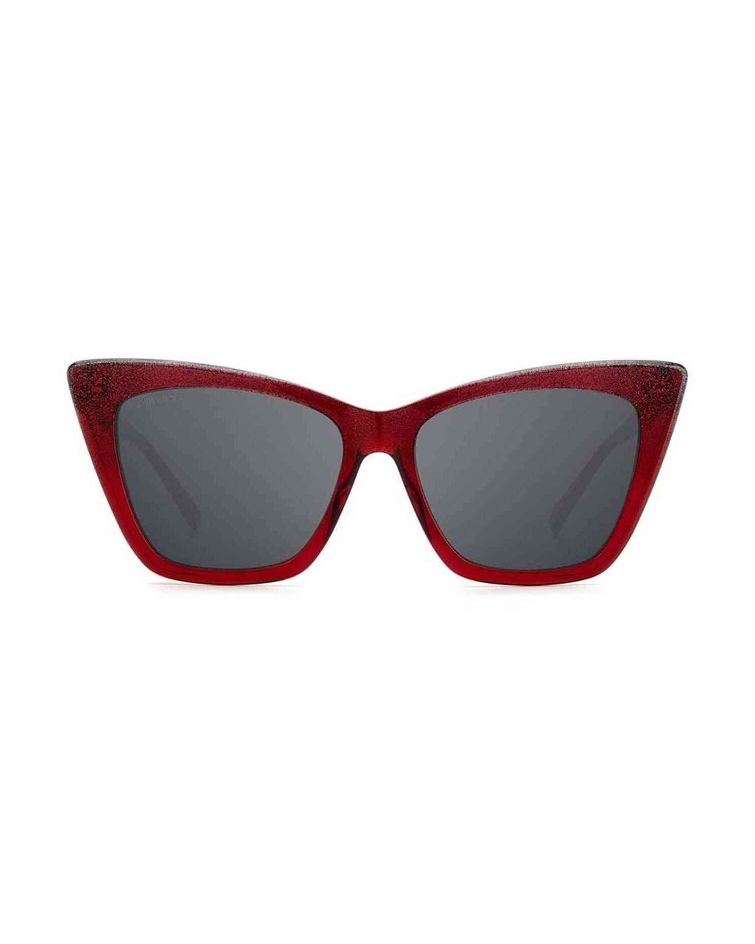 Jimmy Choo Red Acetate Sunglasses Sunglasses