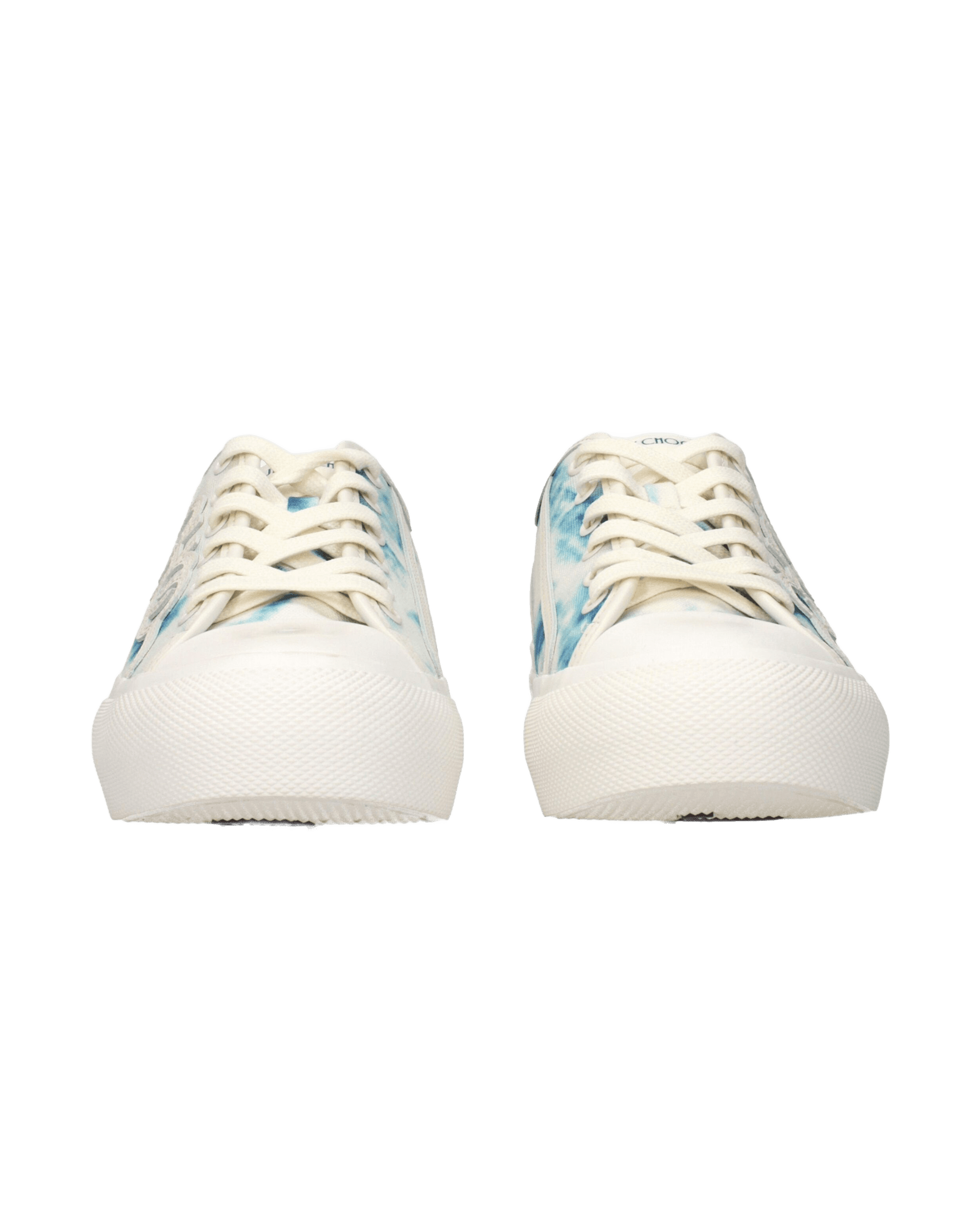 Jimmy Choo Beige Fabric Low Top Glam Steals