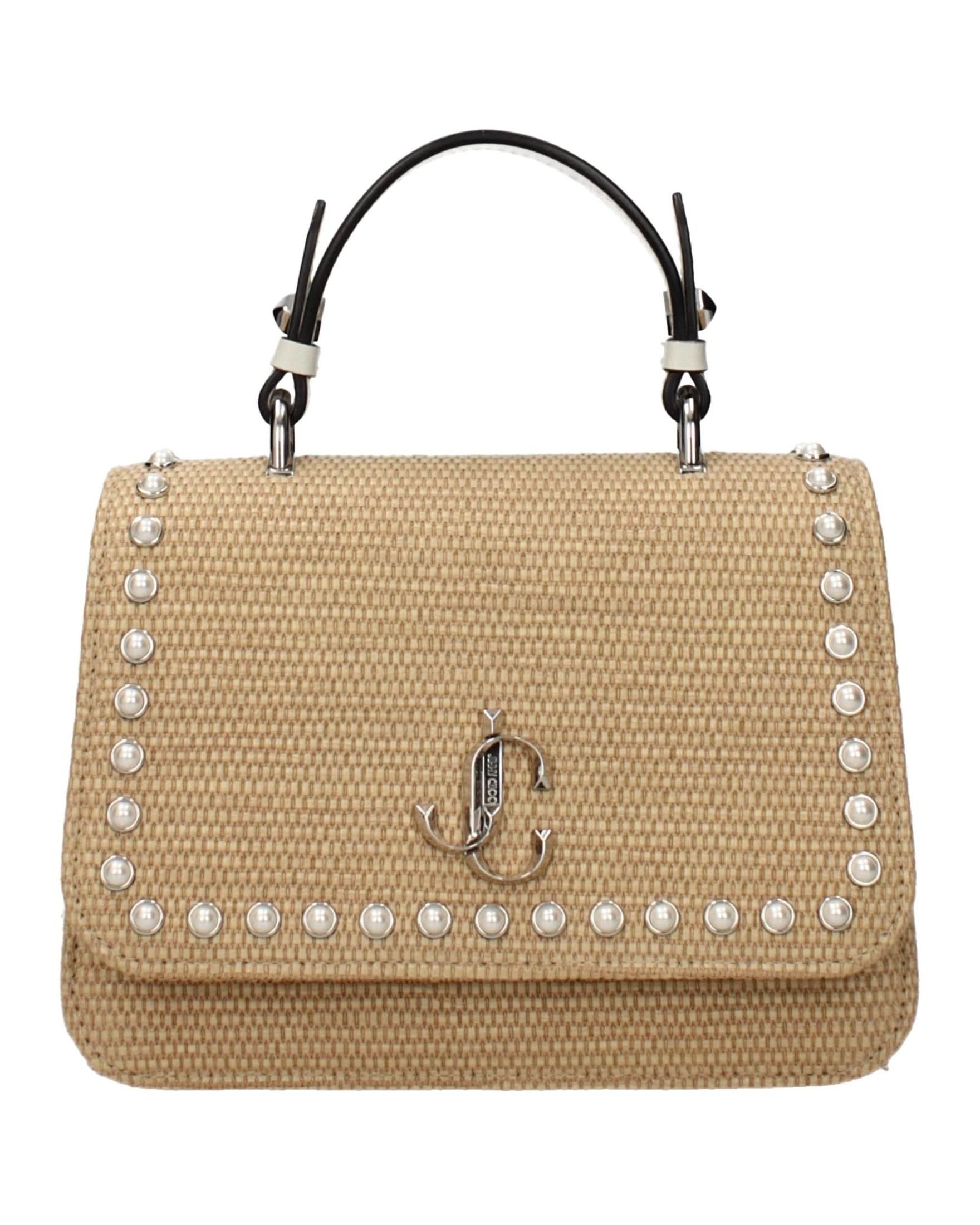 Jimmy Choo Beige Raffia Handbag Glam Steals