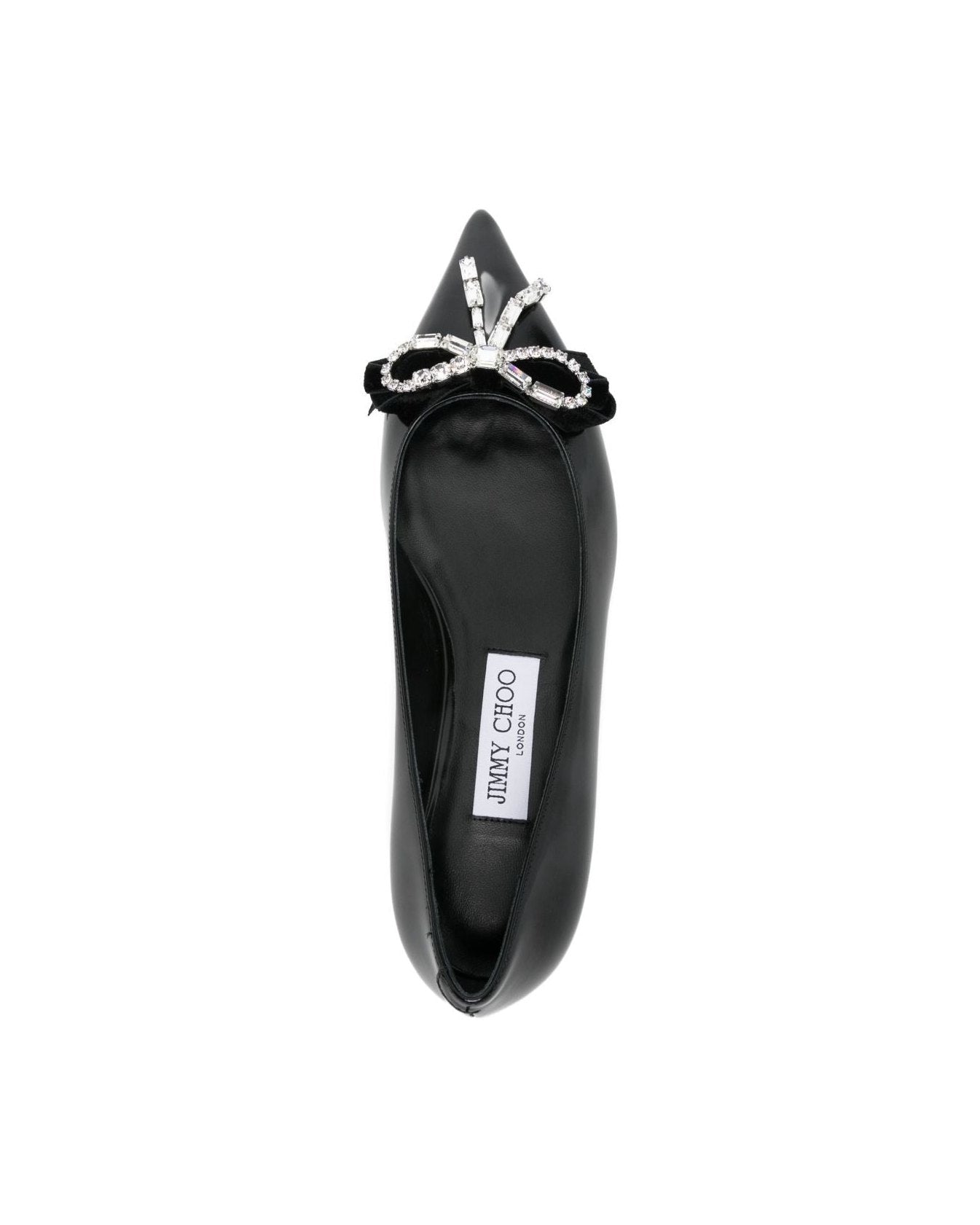 Jimmy Choo Black Flat Shoes Glam Steals