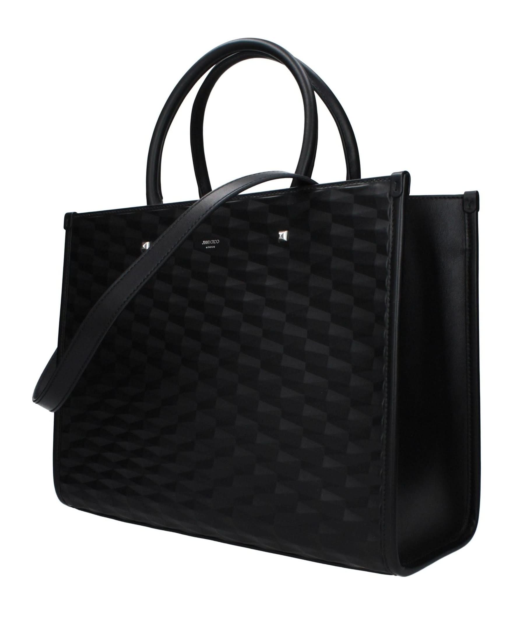 Jimmy Choo Black Leather Handbag Glam Steals