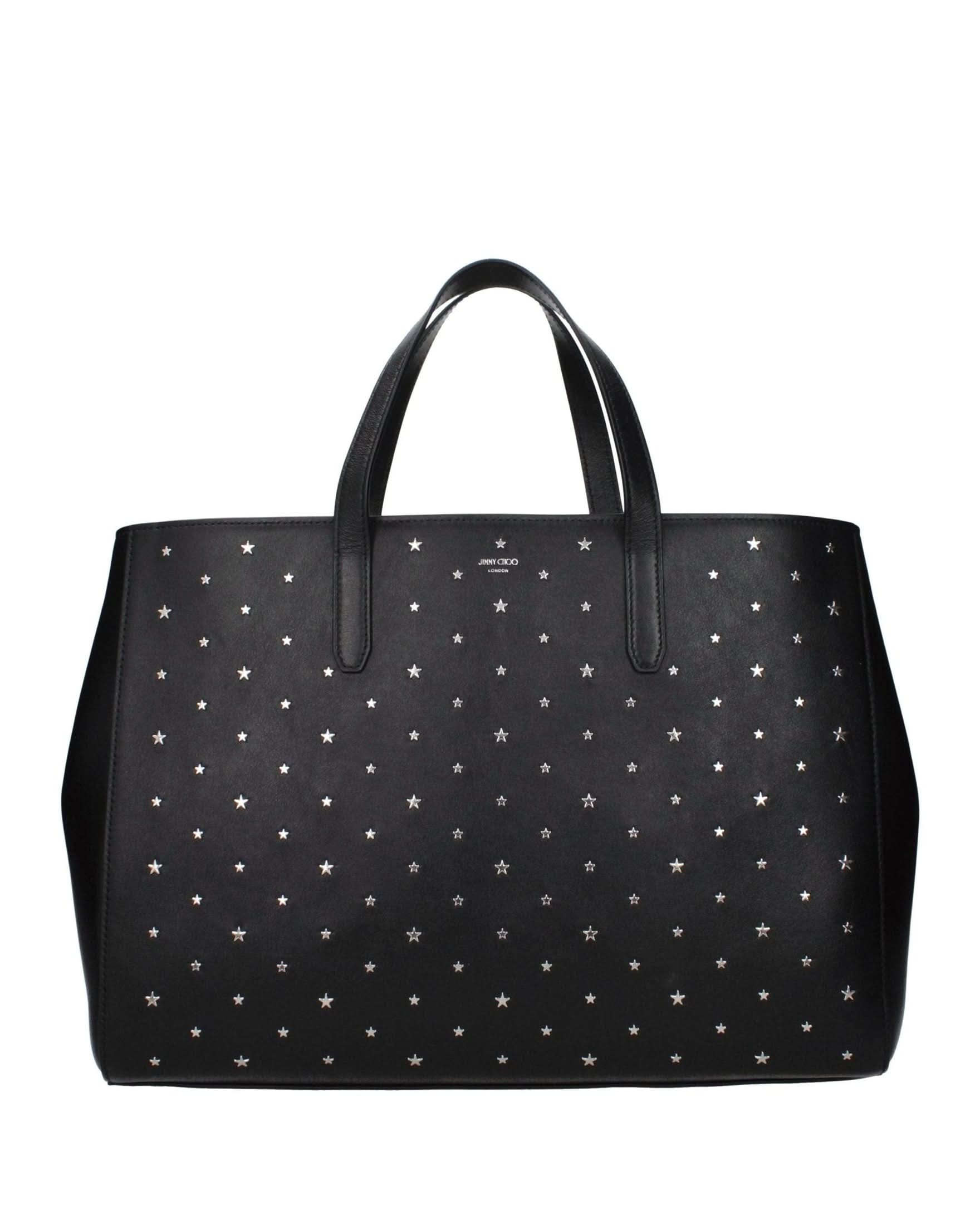 Jimmy Choo Black Leather Handbag Glam Steals