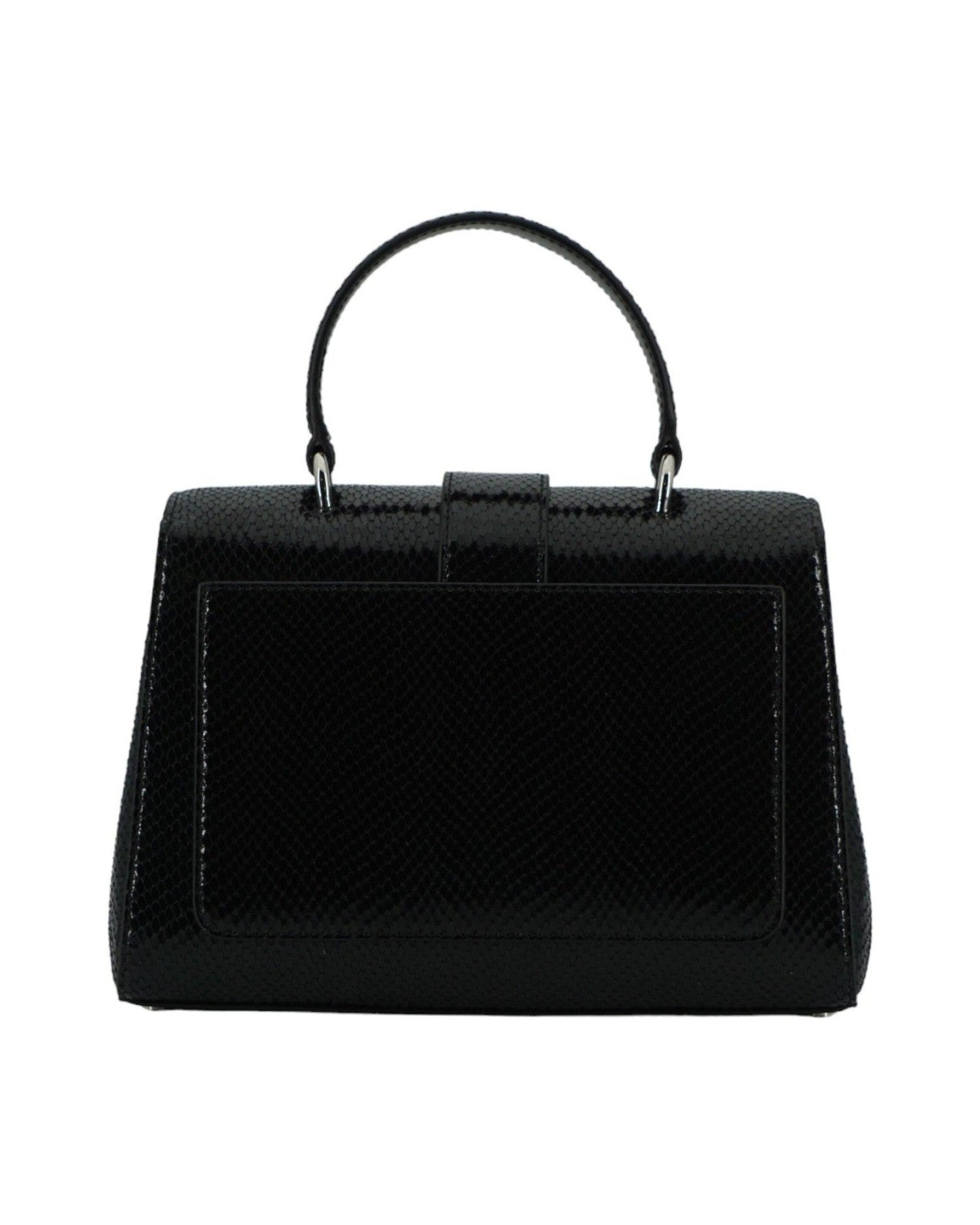 Jimmy Choo Black Leather Top Handle Shoulder Bag Glam Steals