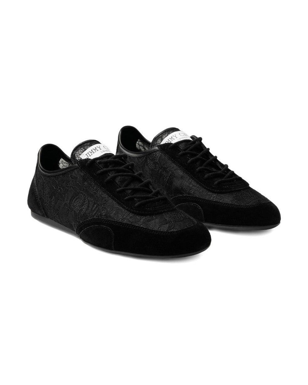 Jimmy Choo Black Sneakers Glam Steals