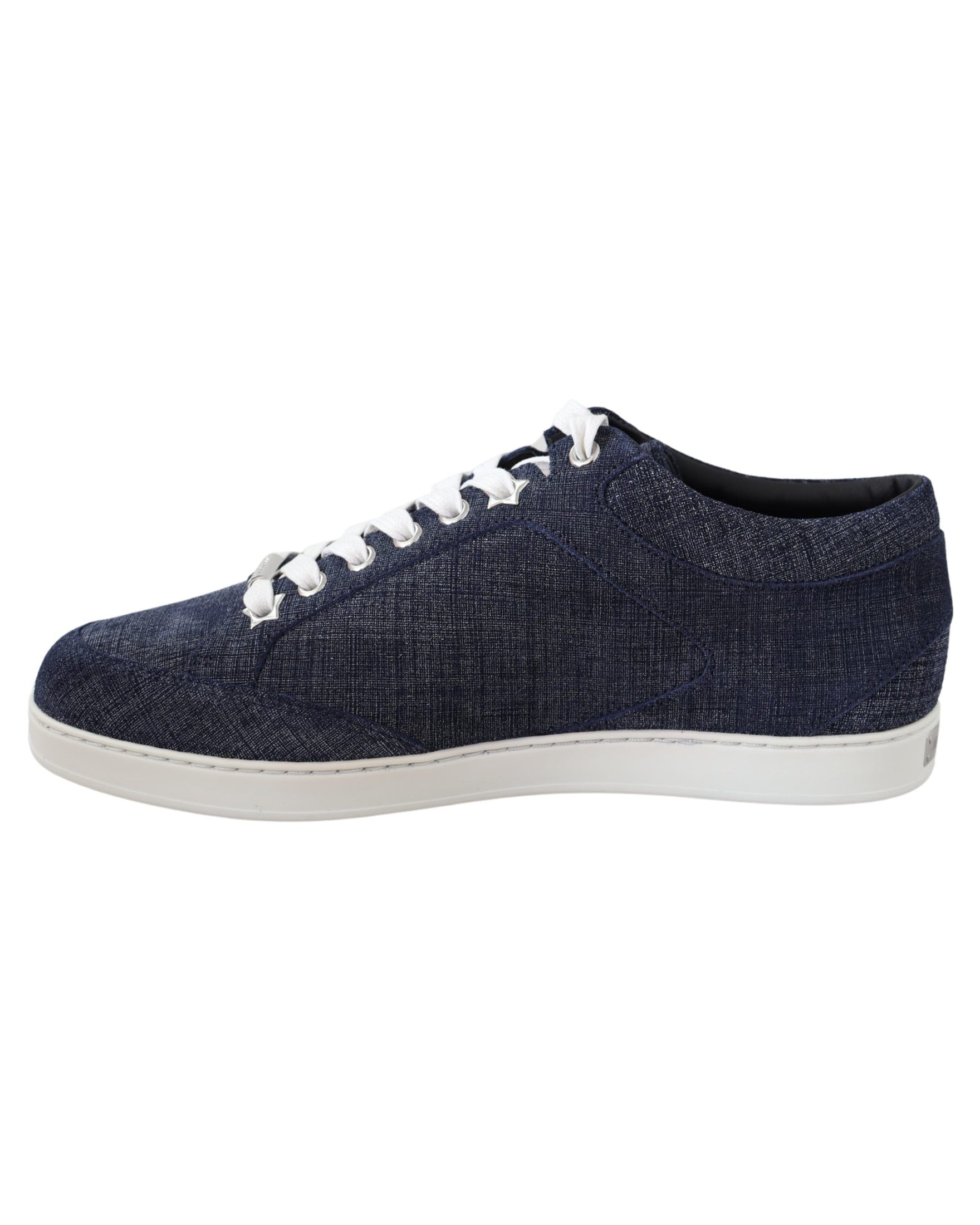 Jimmy Choo Blue Denim Miami Sneakers Glam Steals