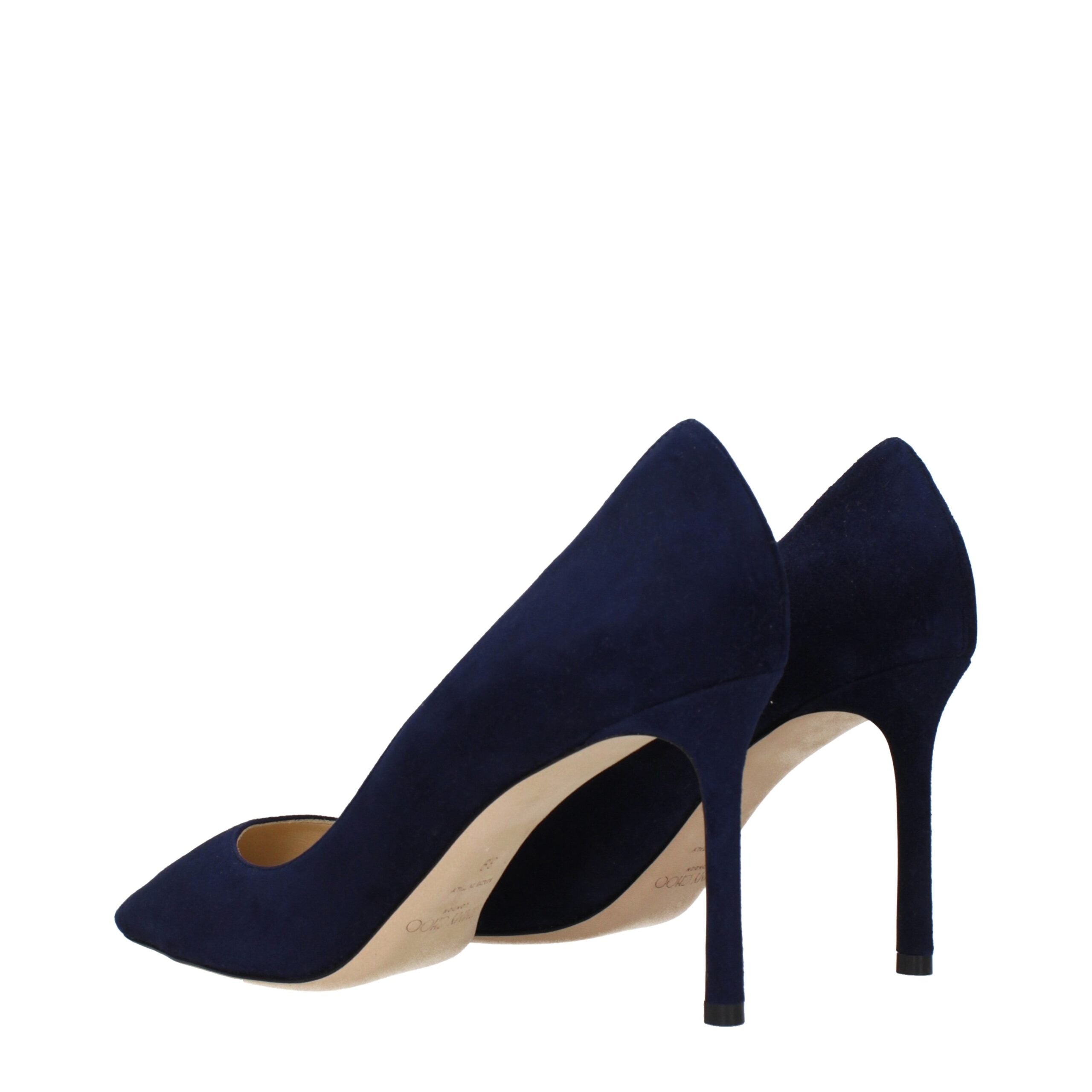 Jimmy Choo Blue Leather High Heel Pumps Glam Steals