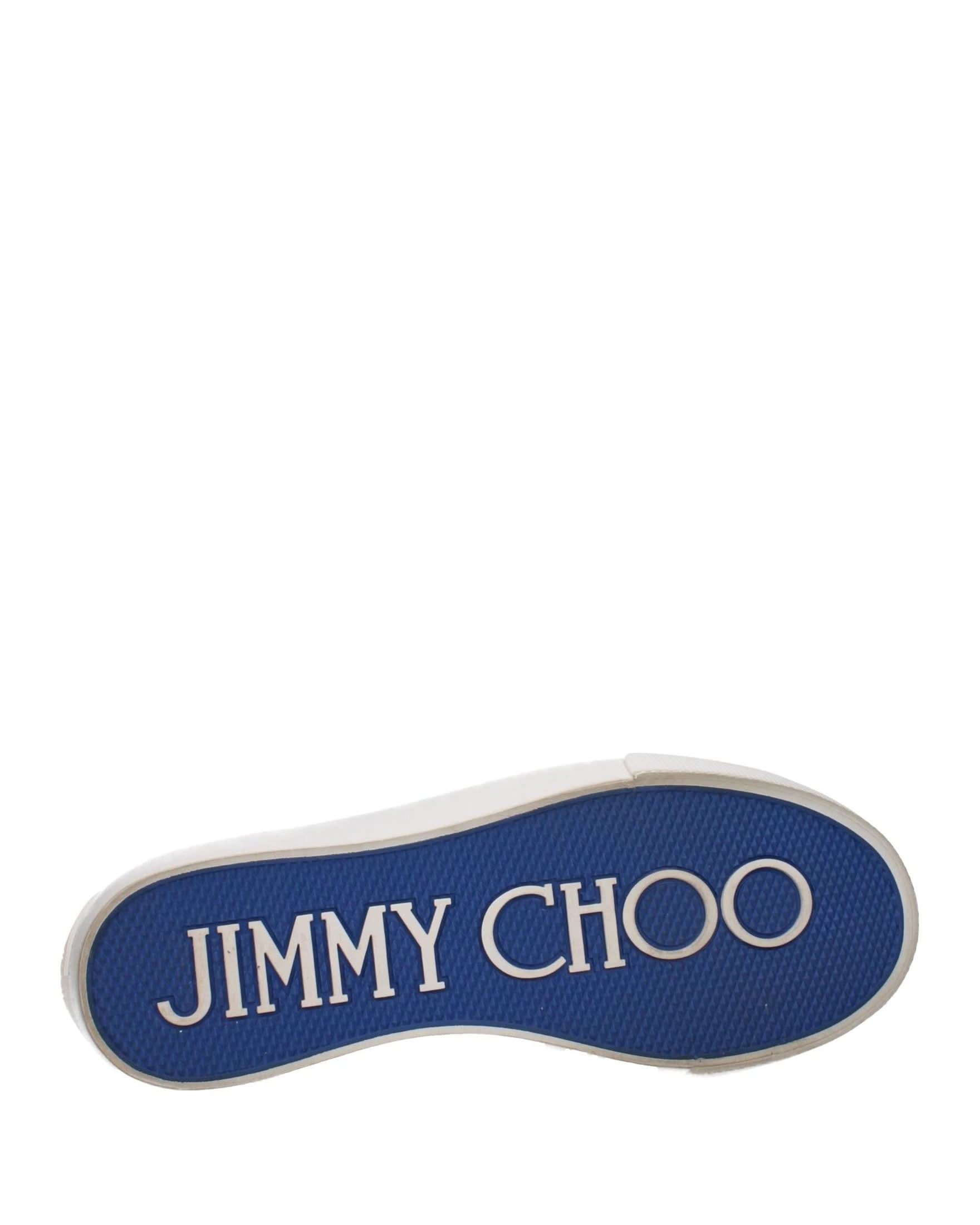 Jimmy Choo Blue Low Top Sneakers Glam Steals