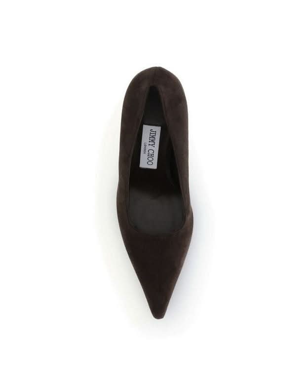 Jimmy Choo Brown Goatskin High Heel Pumps