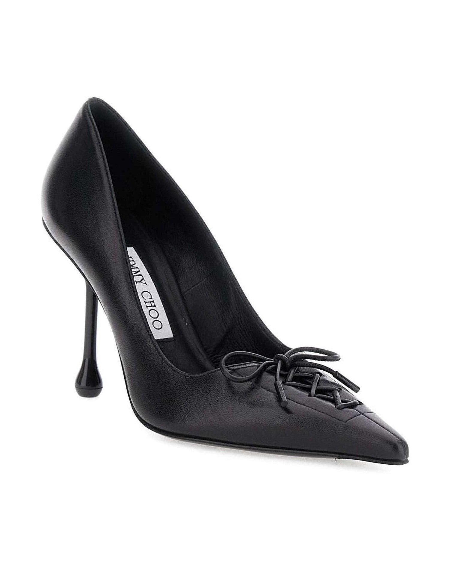 Jimmy Choo Lace 95mm Scarlett Up Pointed Toe Pumps Glam Steals