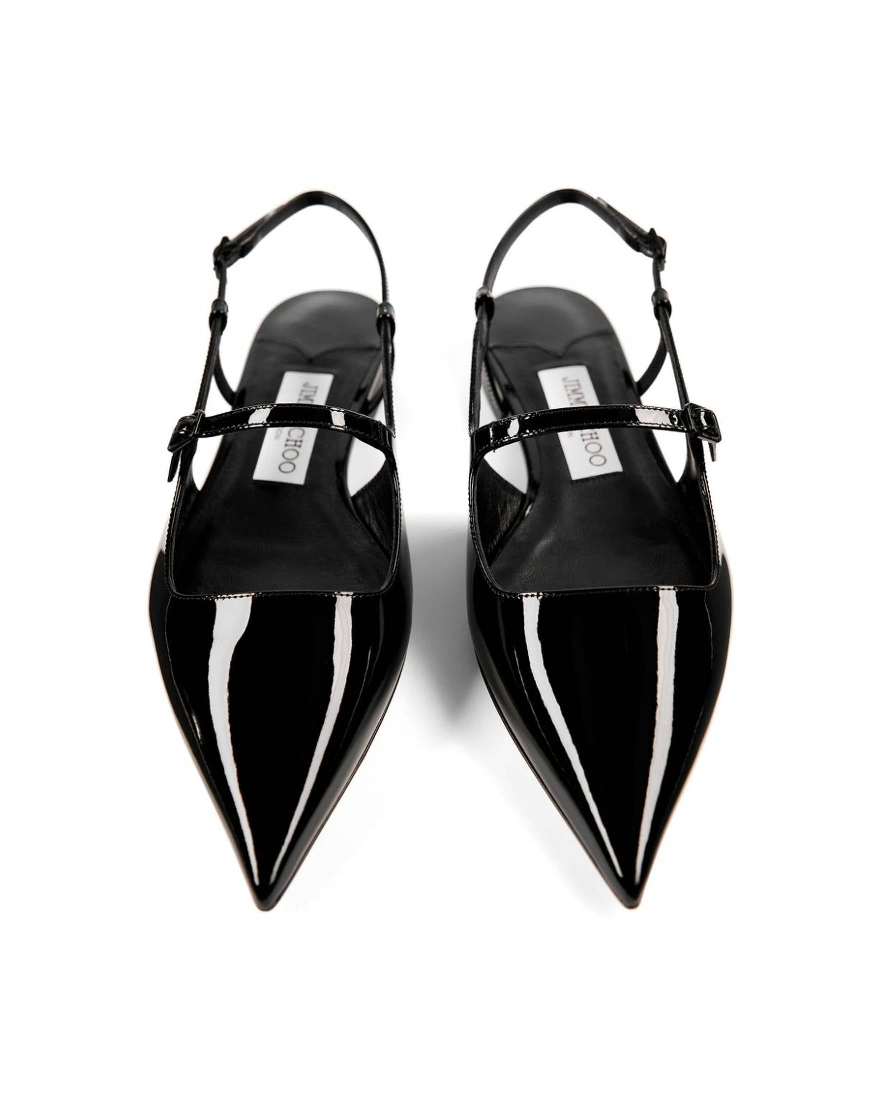 Jimmy Choo Leather Didi Flat Patent Low Shoes Glam Steals