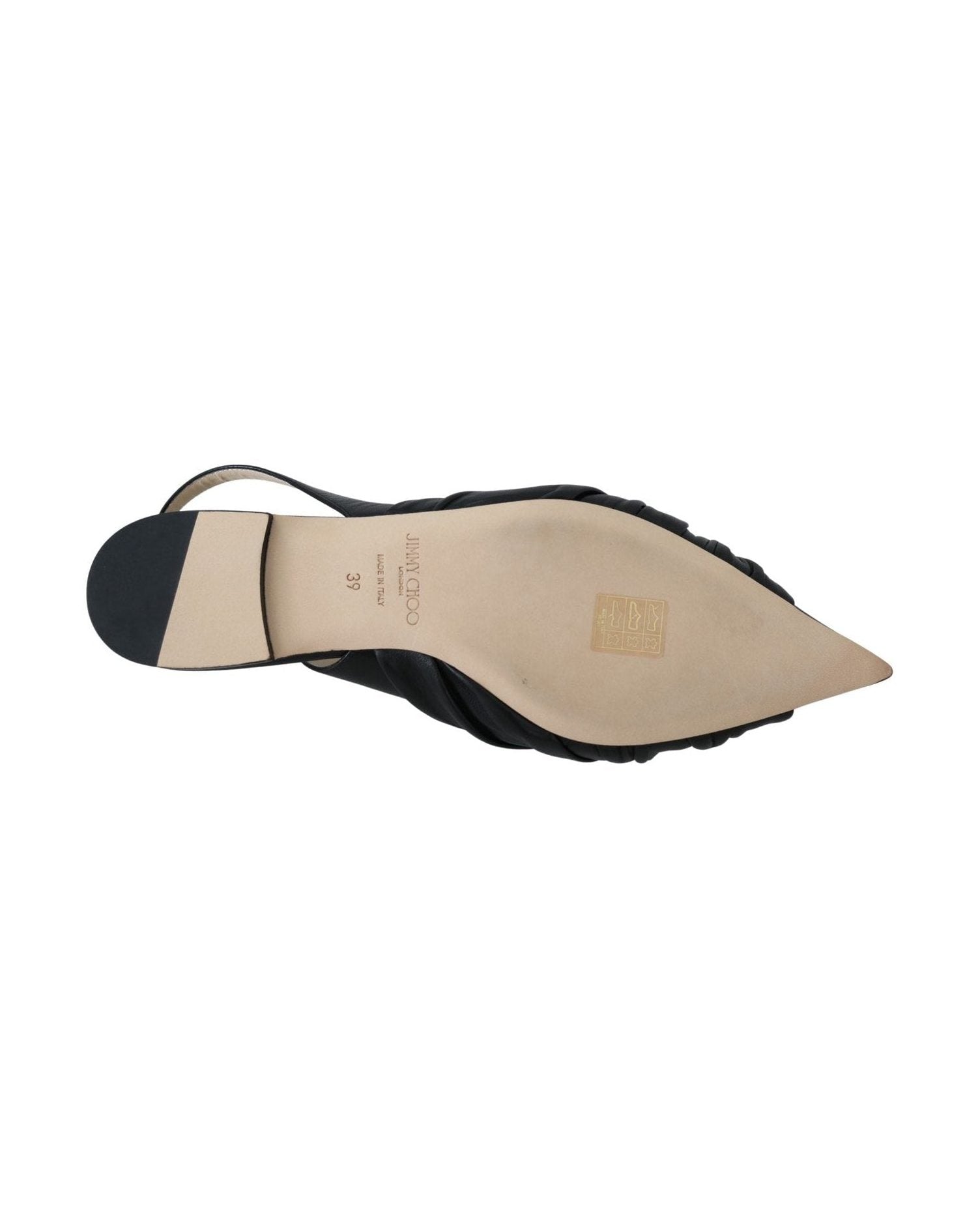Jimmy Choo Leather Elegant Pointed Toe Flats Glam Steals