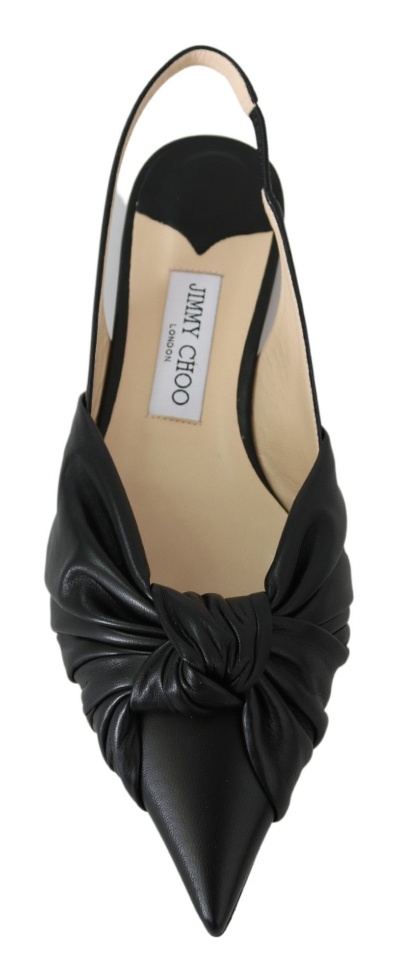 Jimmy Choo Leather Elegant Pointed Toe Flats Glam Steals