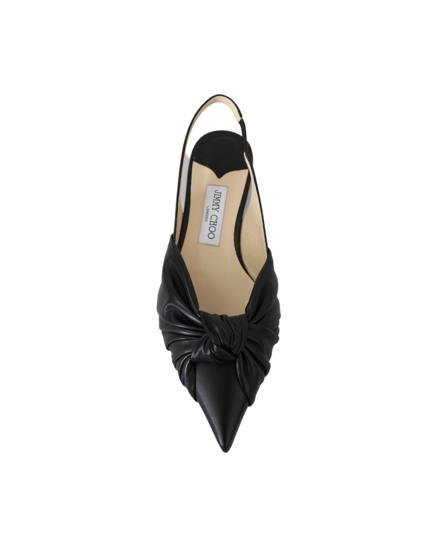 Jimmy Choo Leather Elegant Pointed Toe Flats Glam Steals