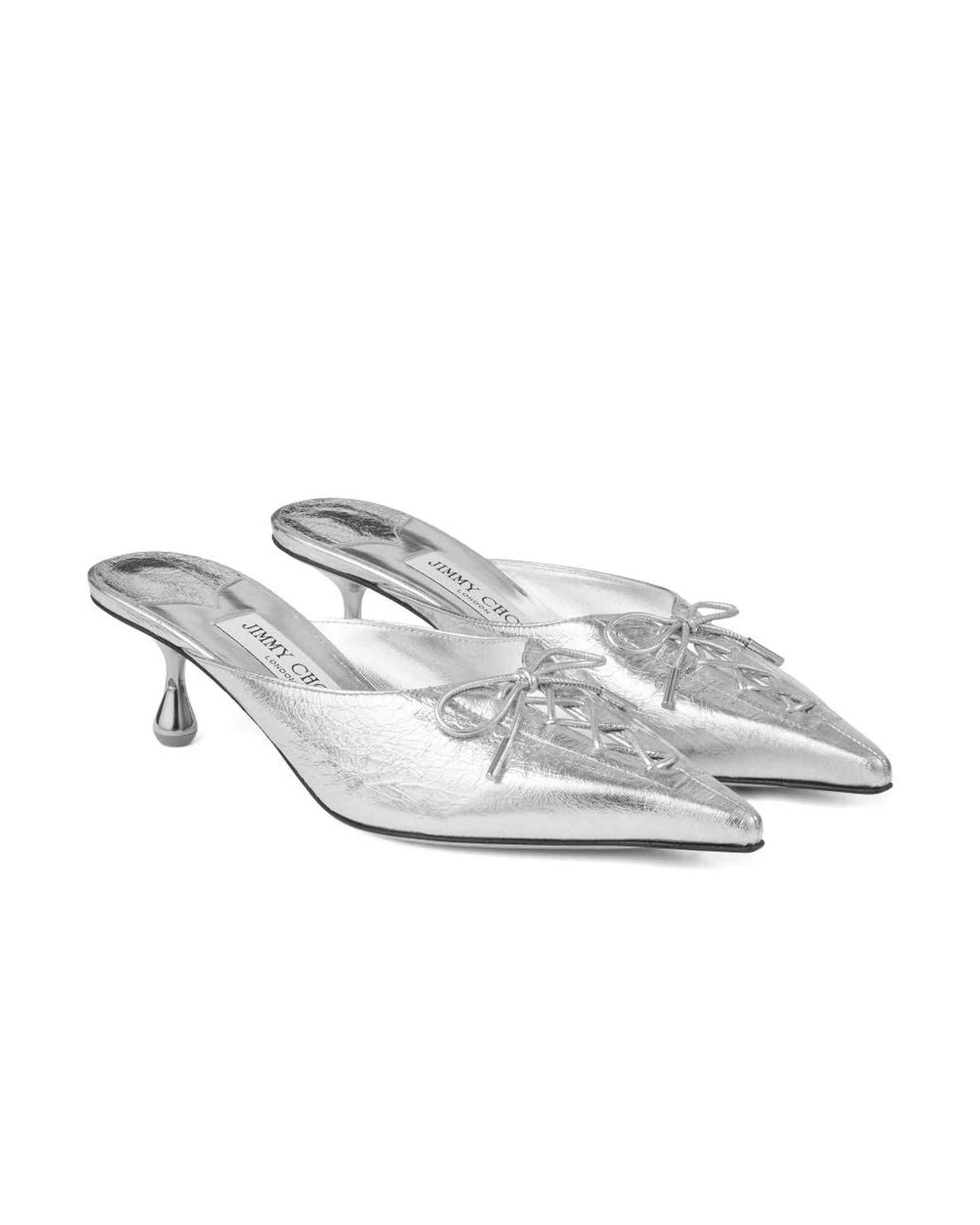 Jimmy Choo Leather Scarlett Mule 50 Glam Steals