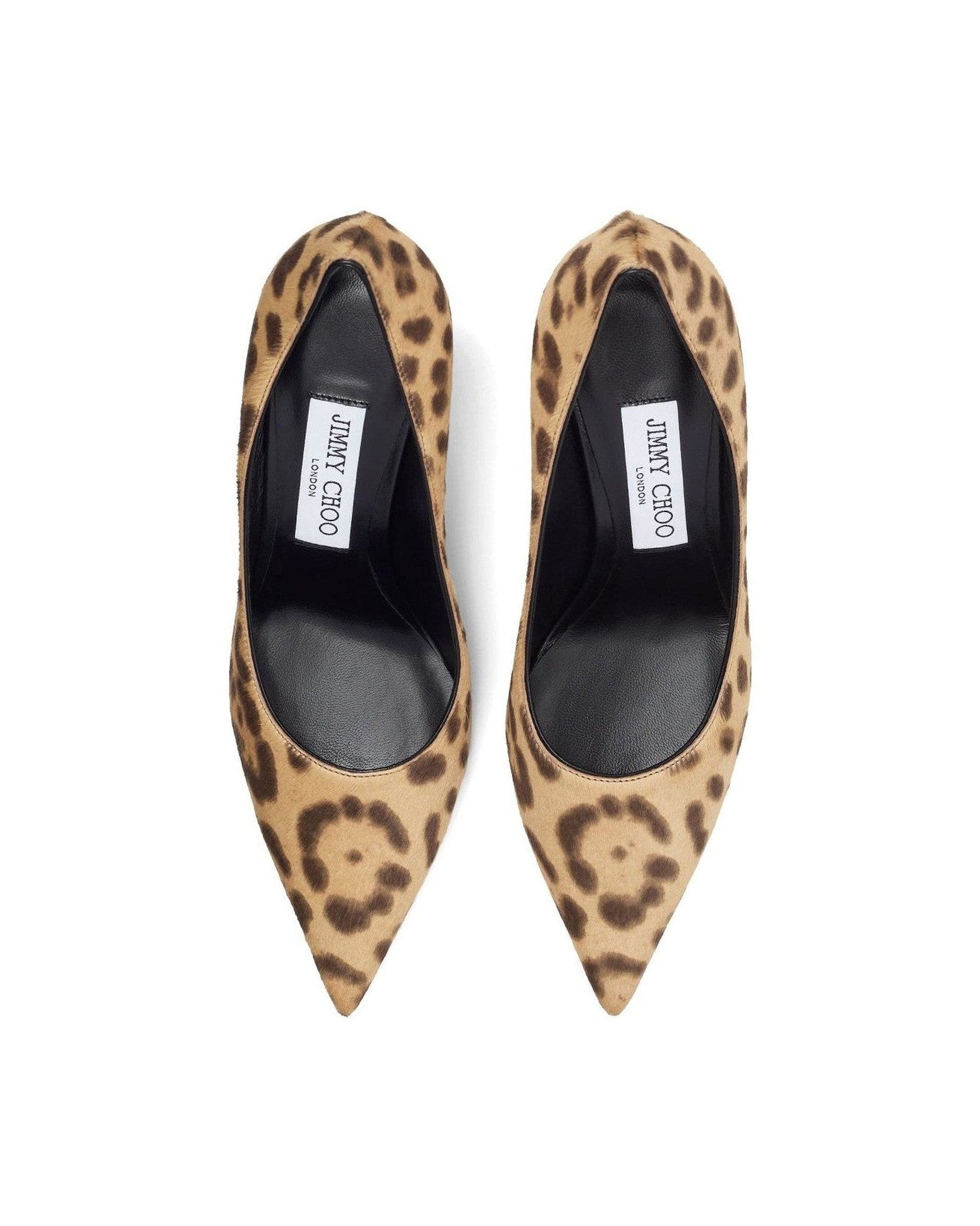 Jimmy Choo Love 85 Leopard Print Pony Pumps Glam Steals