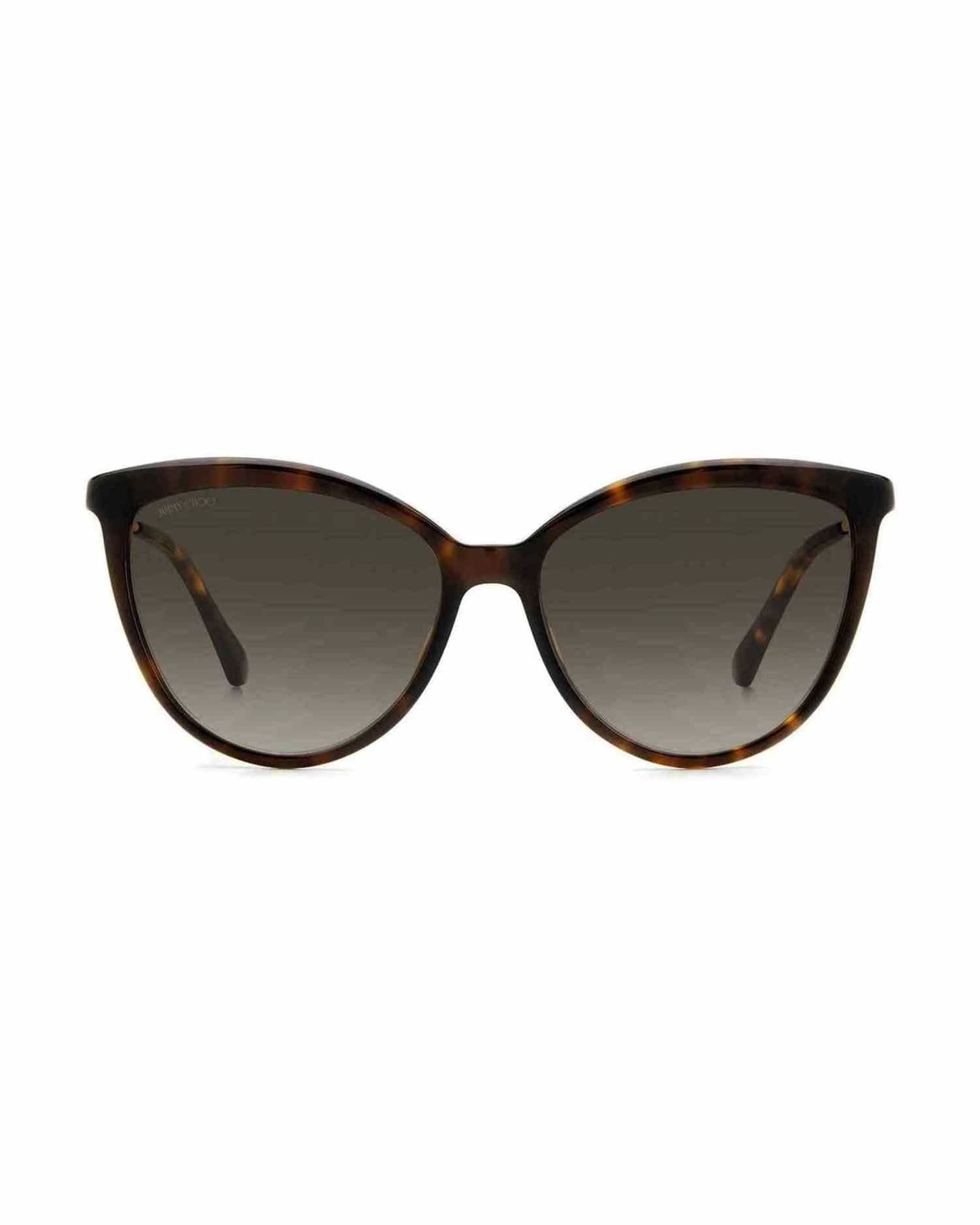 Jimmy Choo Brown Metal Sunglasses Sunglasses