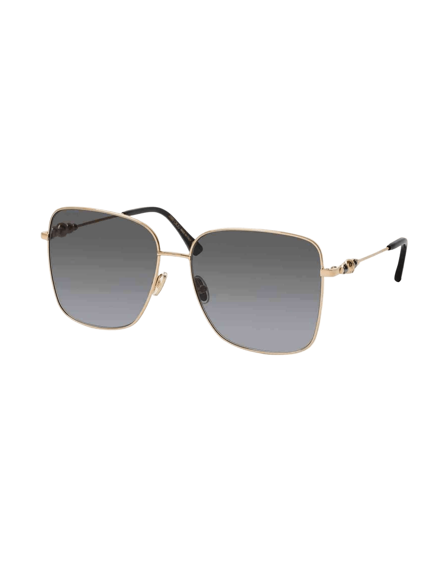 Jimmy Choo Gold Metal Sunglasses Sunglasses