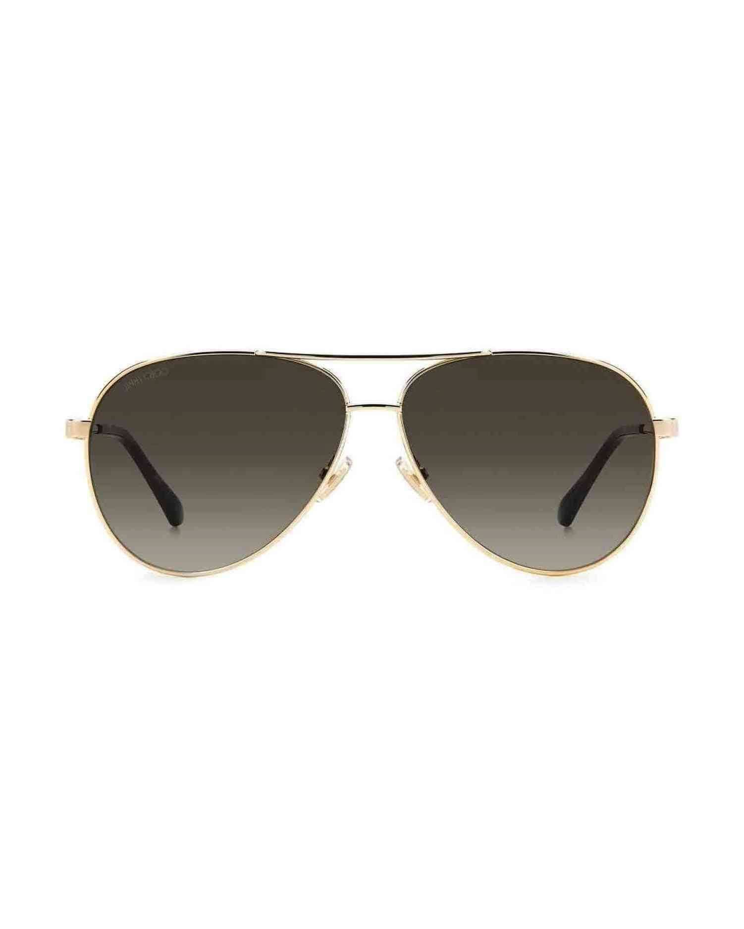 Jimmy Choo Gold Metal Sunglasses Sunglasses