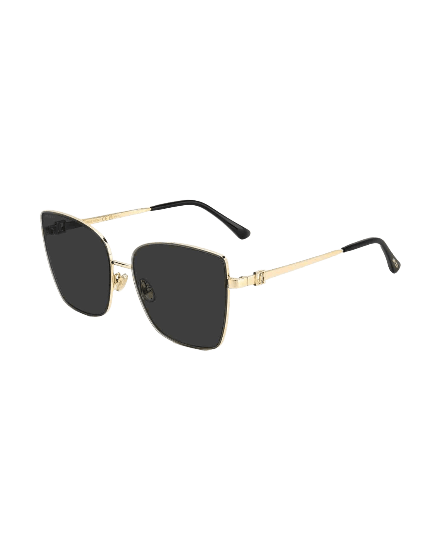 Jimmy Choo Gold Metal Sunglasses Sunglasses