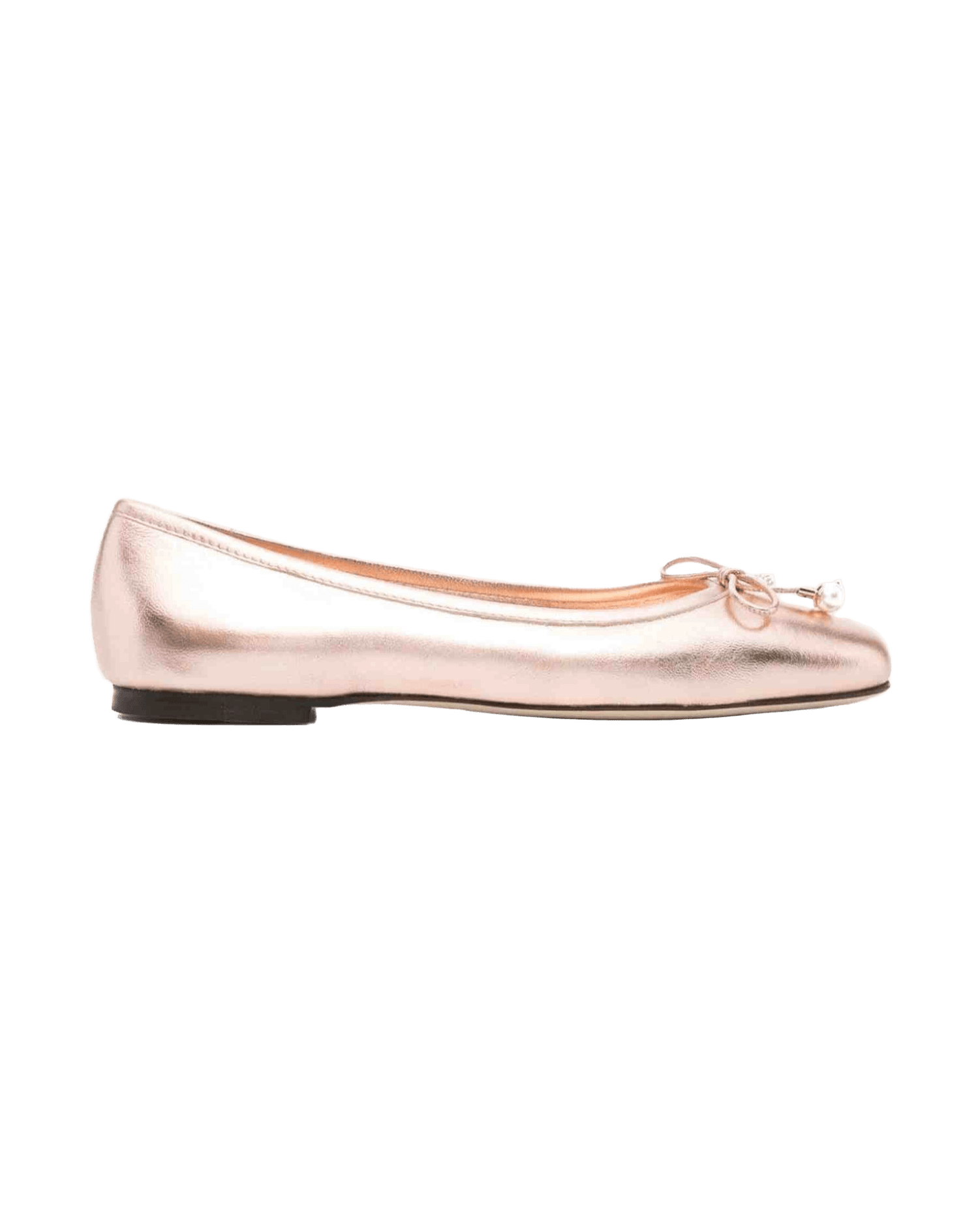 Jimmy Choo Metallic Elme Ballerina Shoes Glam Steals