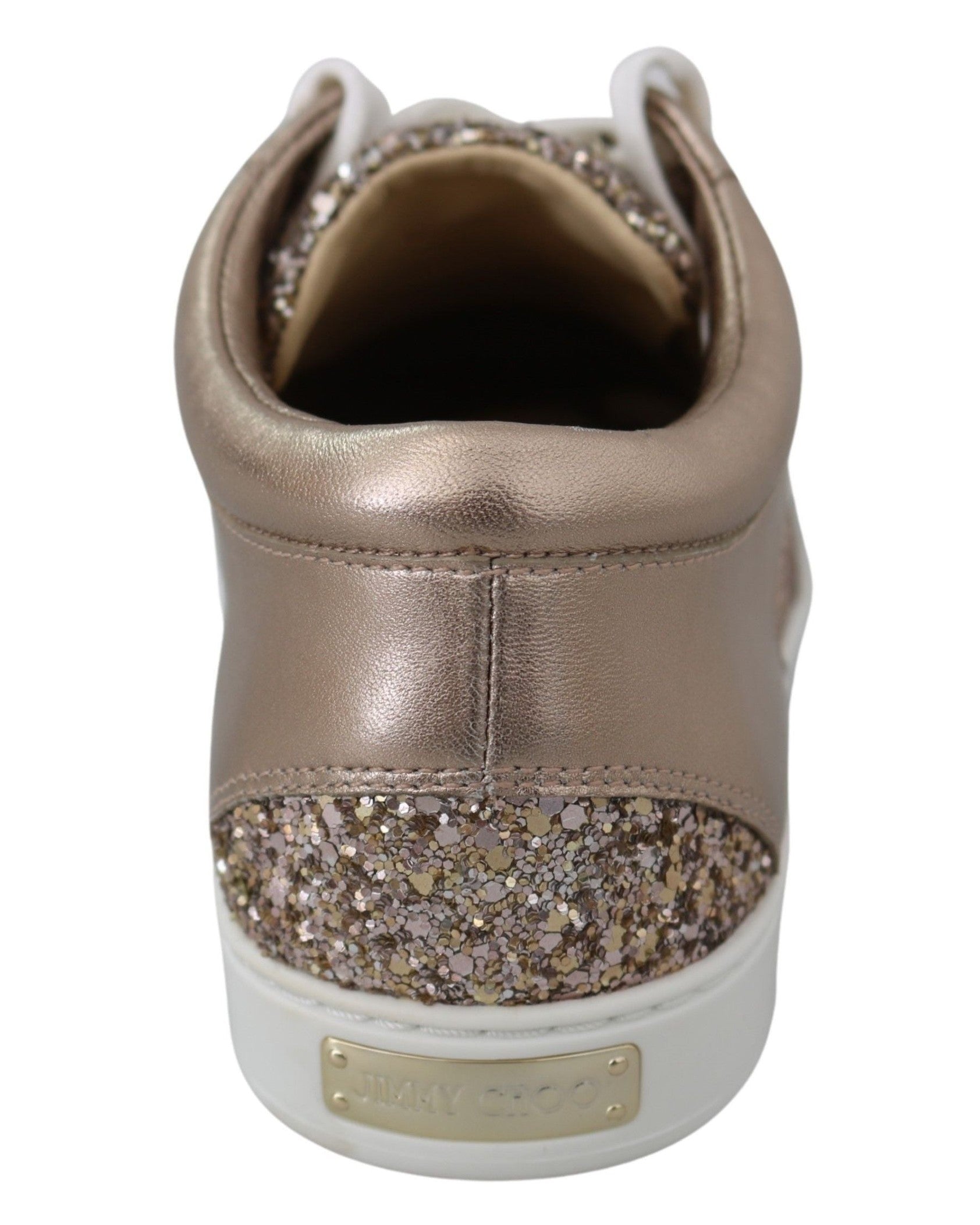 Jimmy Choo Pink Leather Ballet Miami Sneakers Glam Steals