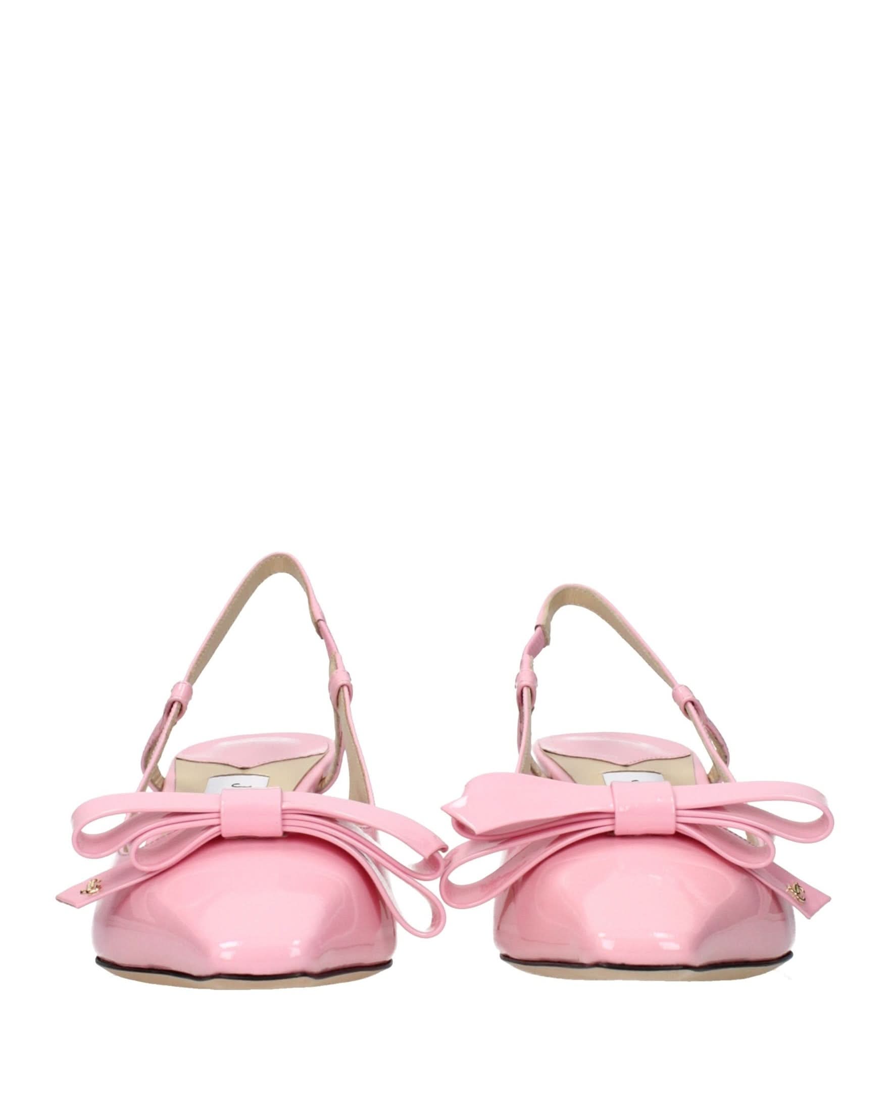 Jimmy Choo Pink Leather Stiletto Heel Glam Steals