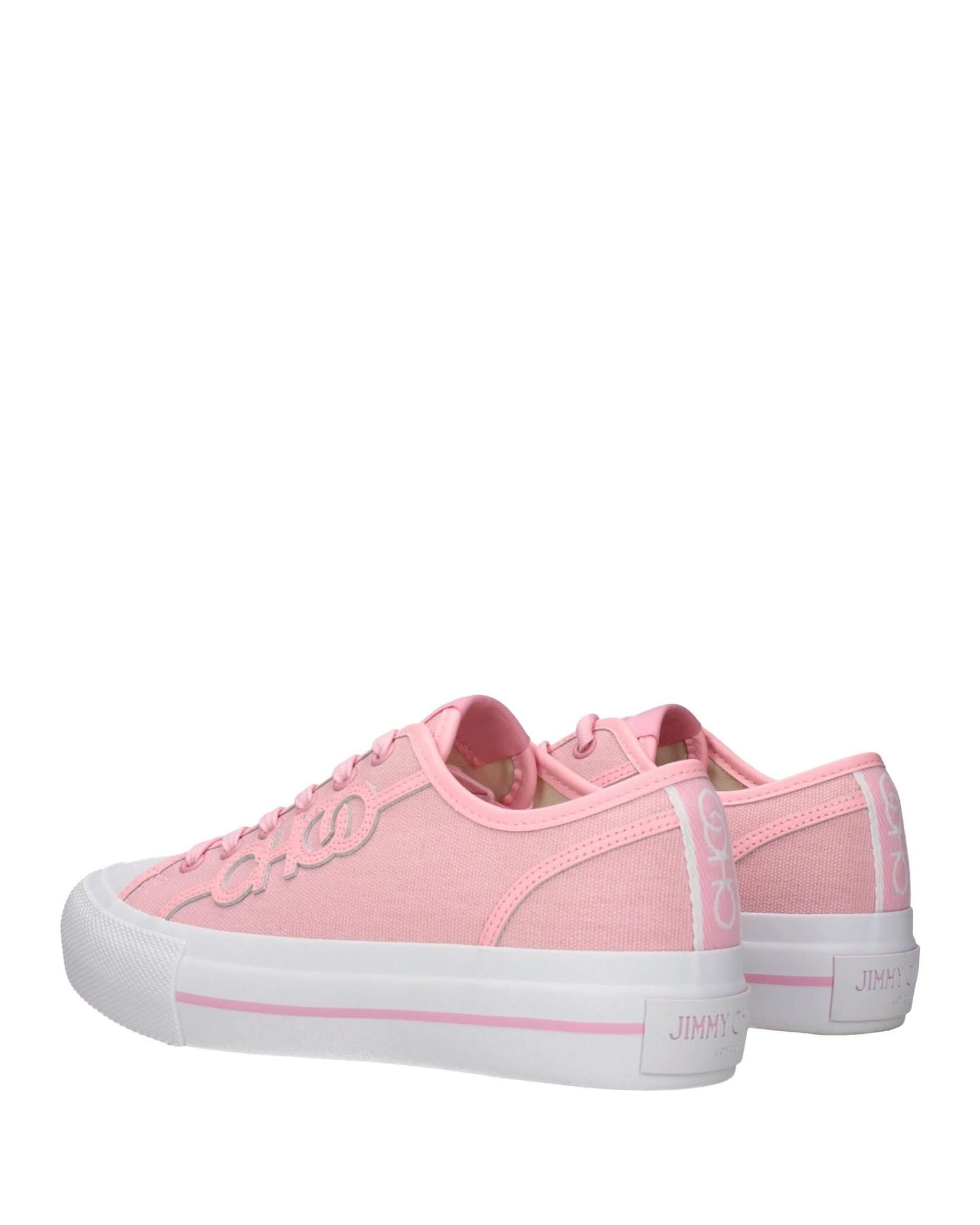 Jimmy Choo Pink Low Top Sneakers Glam Steals
