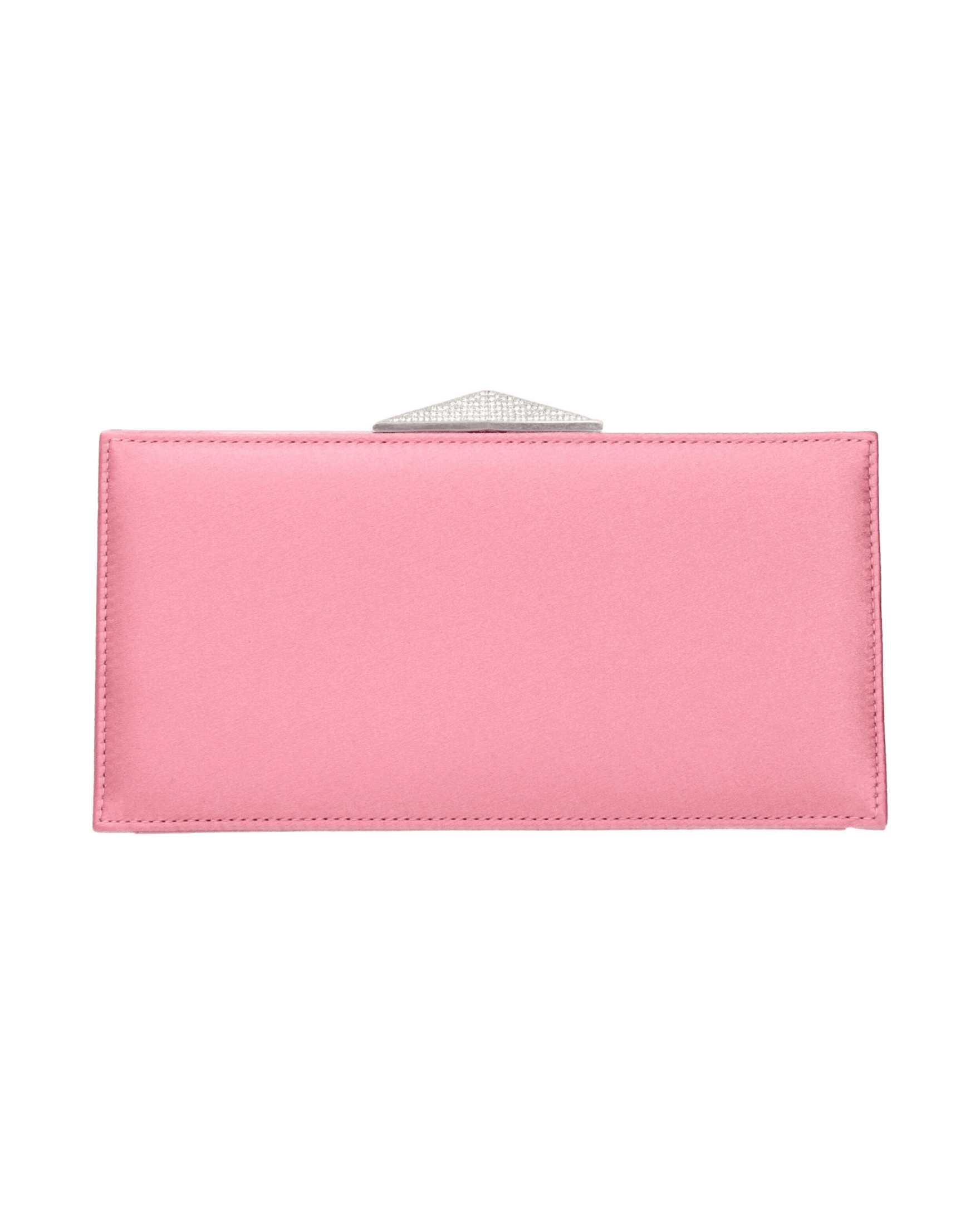 Jimmy Choo Pink Satin Clutch Bag