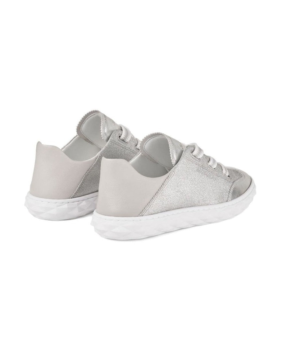 Jimmy Choo Silver Sneakers Glam Steals