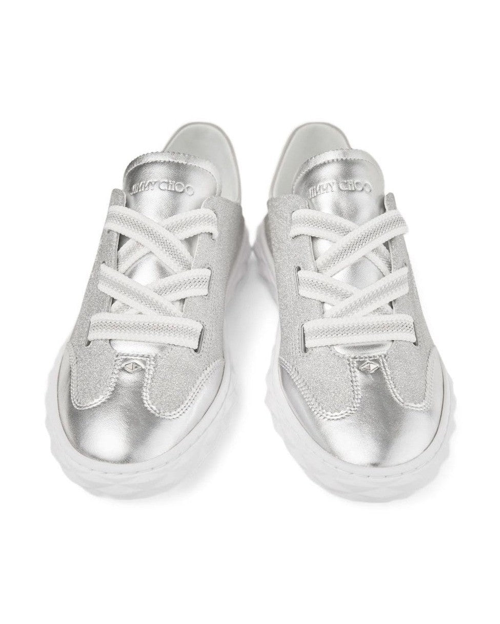 Jimmy Choo Silver Sneakers Glam Steals