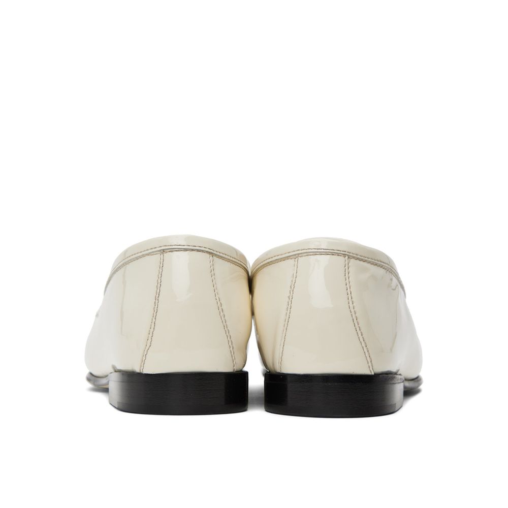 Jimmy Choo White Calfskin Slip On Loafers Glam Steals