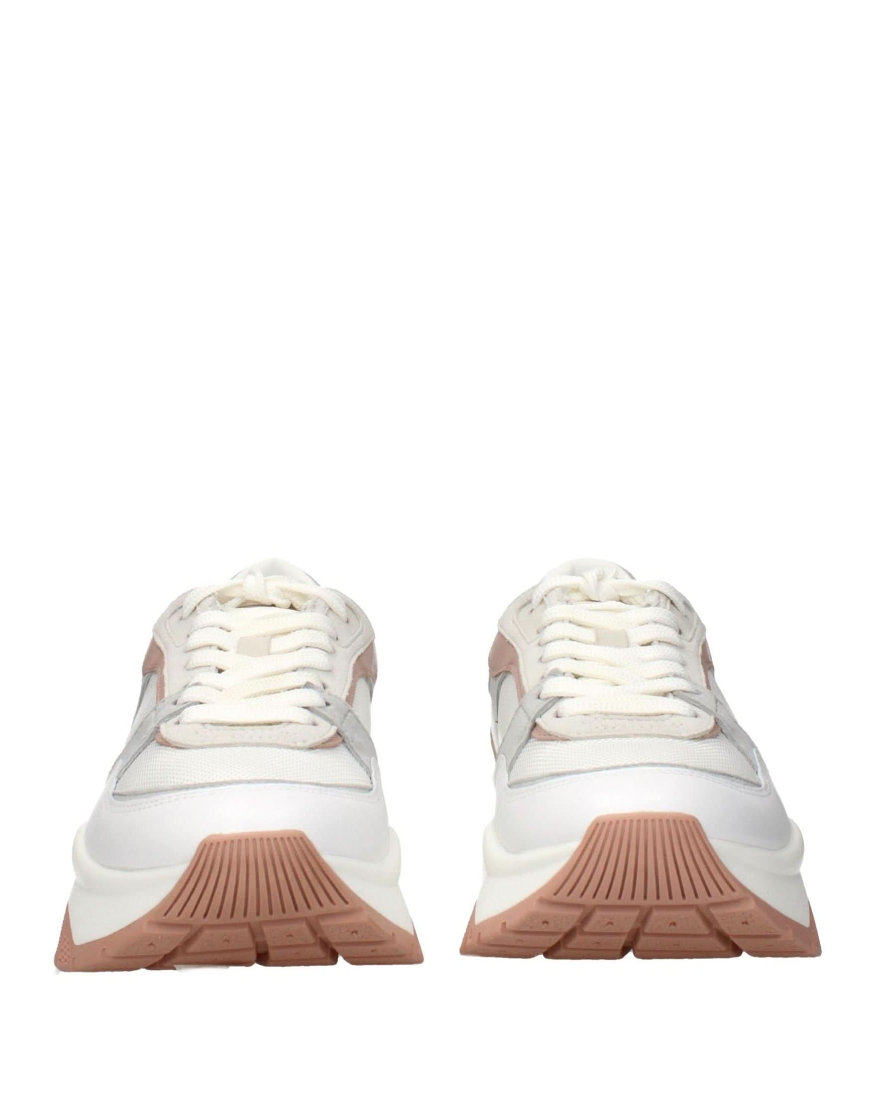 Jimmy Choo White Fabric Sneakers Glam Steals
