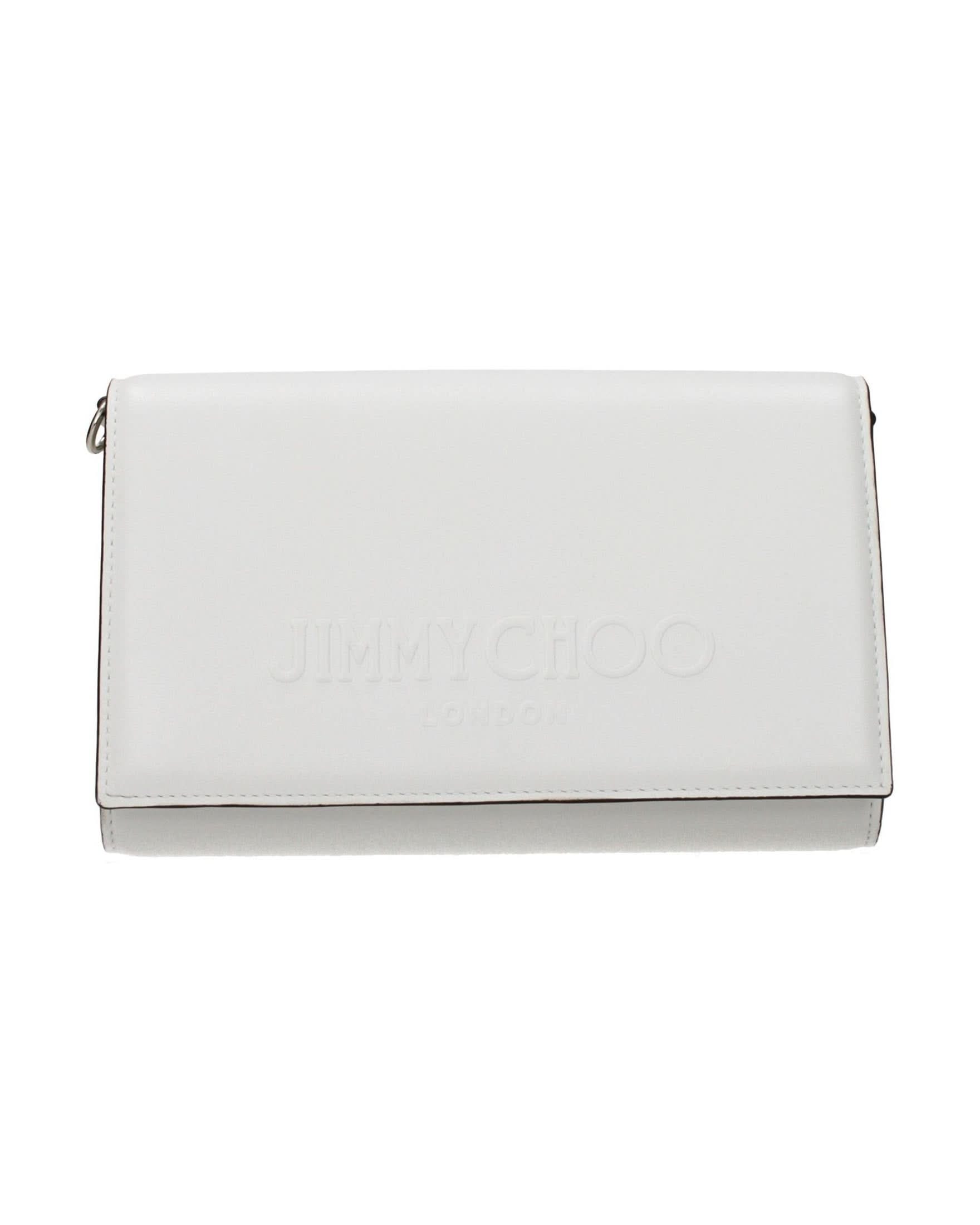 Jimmy Choo White Leather Clutch Bag Glam Steals