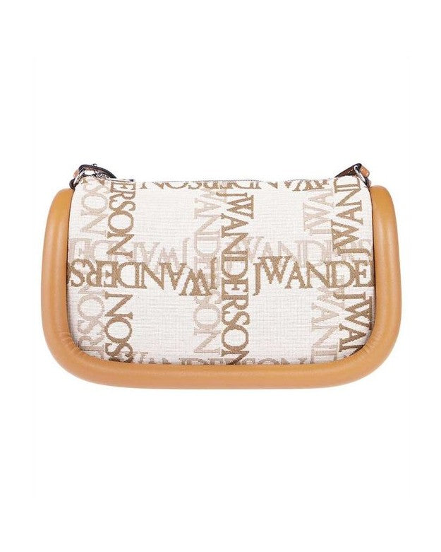 Jw Anderson Brown Canvas Shoulder Bag Glam Steals