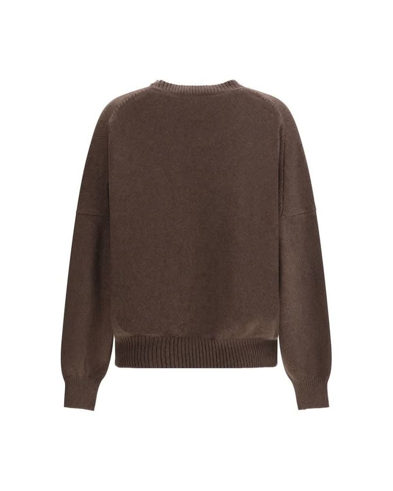 Khaite Brown Cashmere Sweater Glam Steals