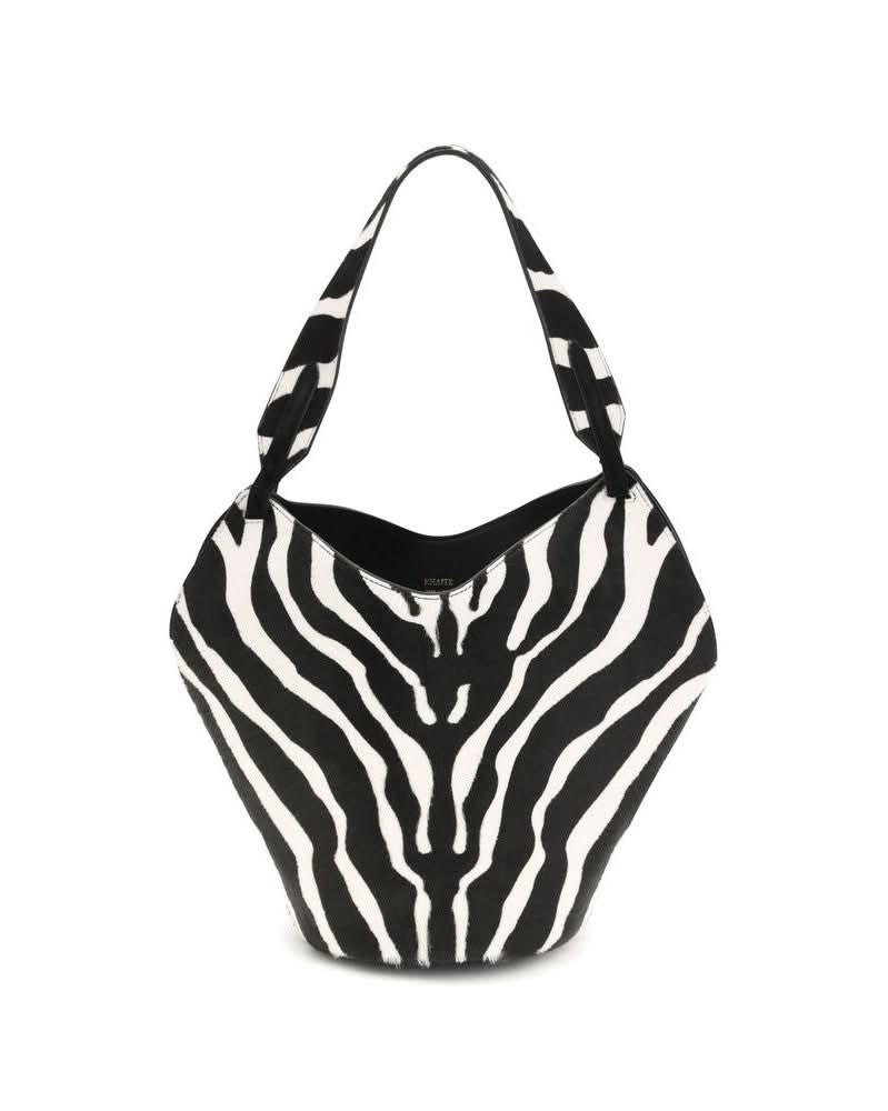 Khaite Calf Leather Bos Taurus Shoulder Bag Shoulder Bags