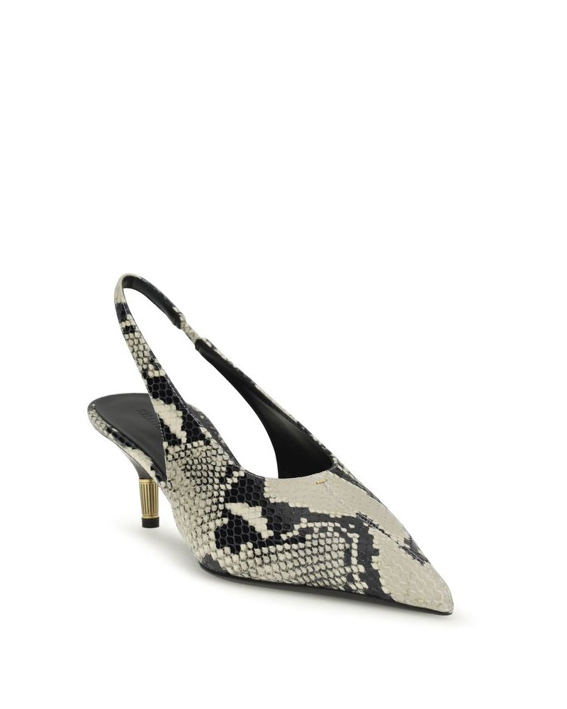 Khaite Multicolor Calf Leather Bos Taurus High Heel Pumps Glam Steals