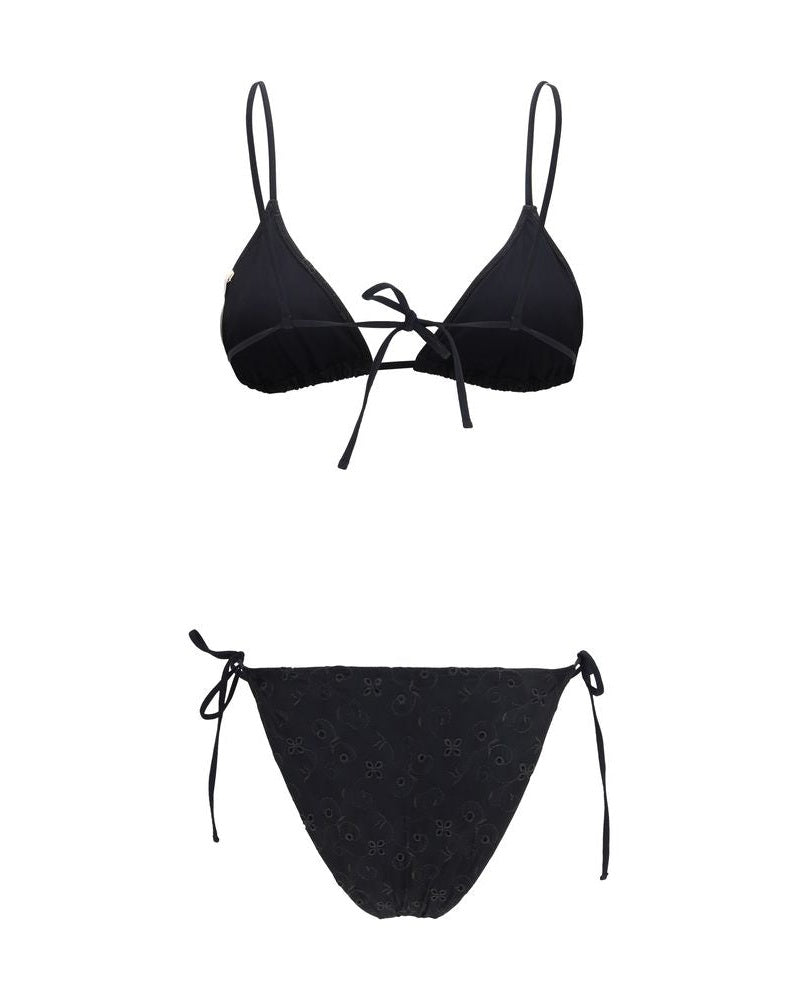 Kristina Ti Black Polyester Bikini Glam Steals