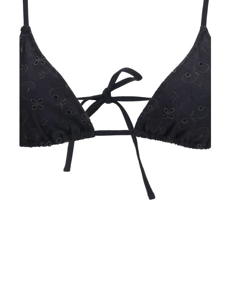 Kristina Ti Black Polyester Bikini Glam Steals