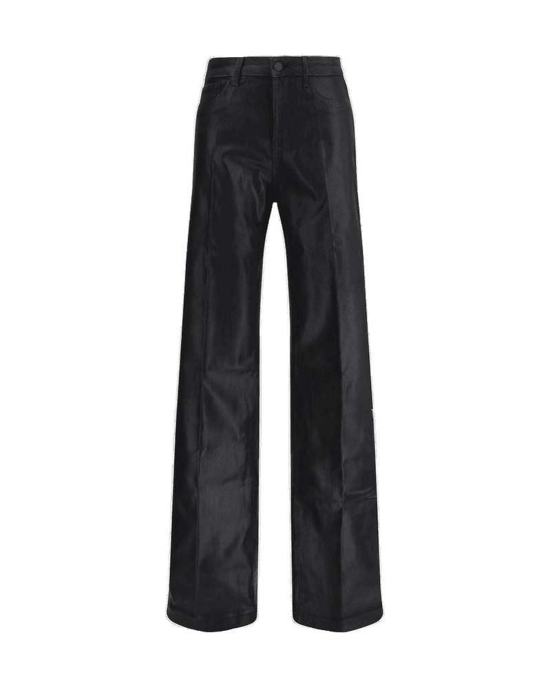L'agence Black Cotton High Waisted Jeans Glam Steals