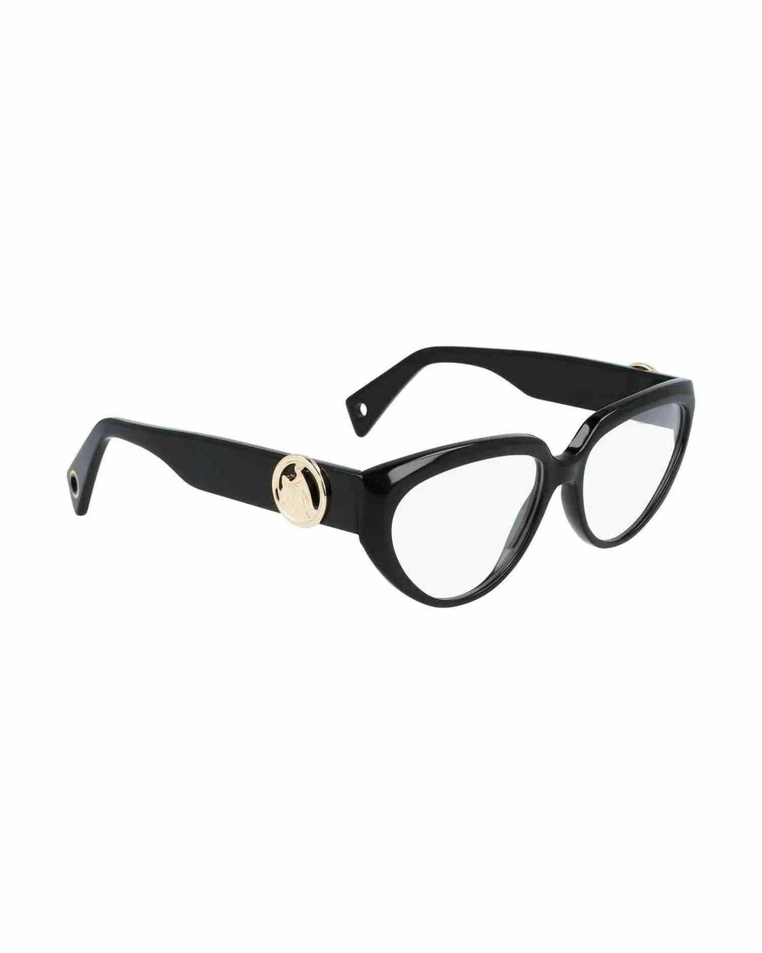 Lanvin Acetate Black Frame Eyeglasses