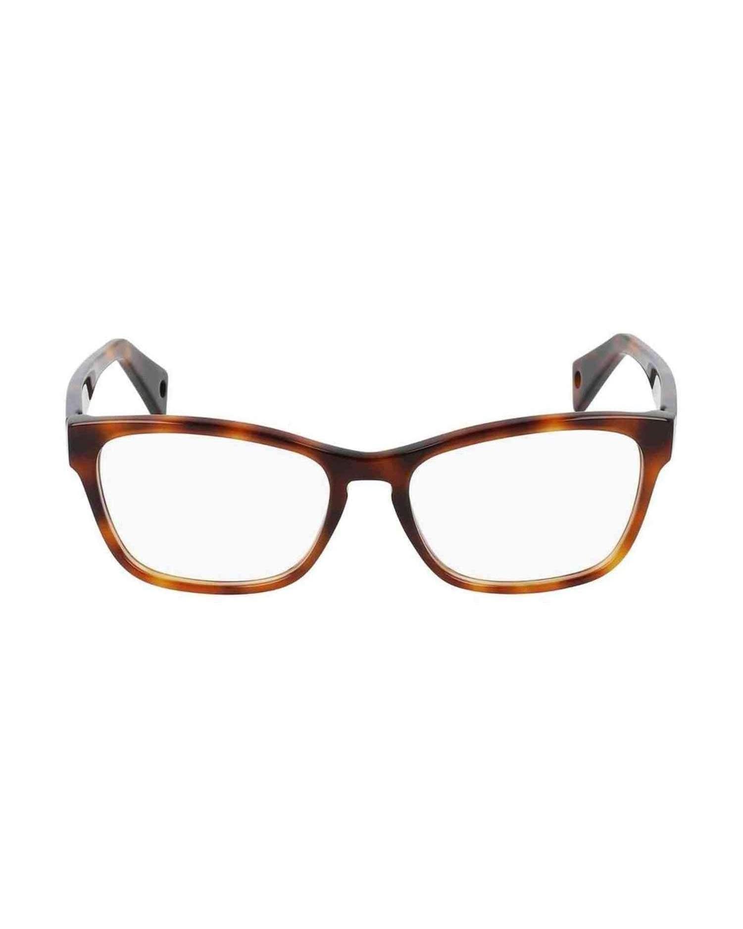 Lanvin Acetate Brown Frame Eyeglasses