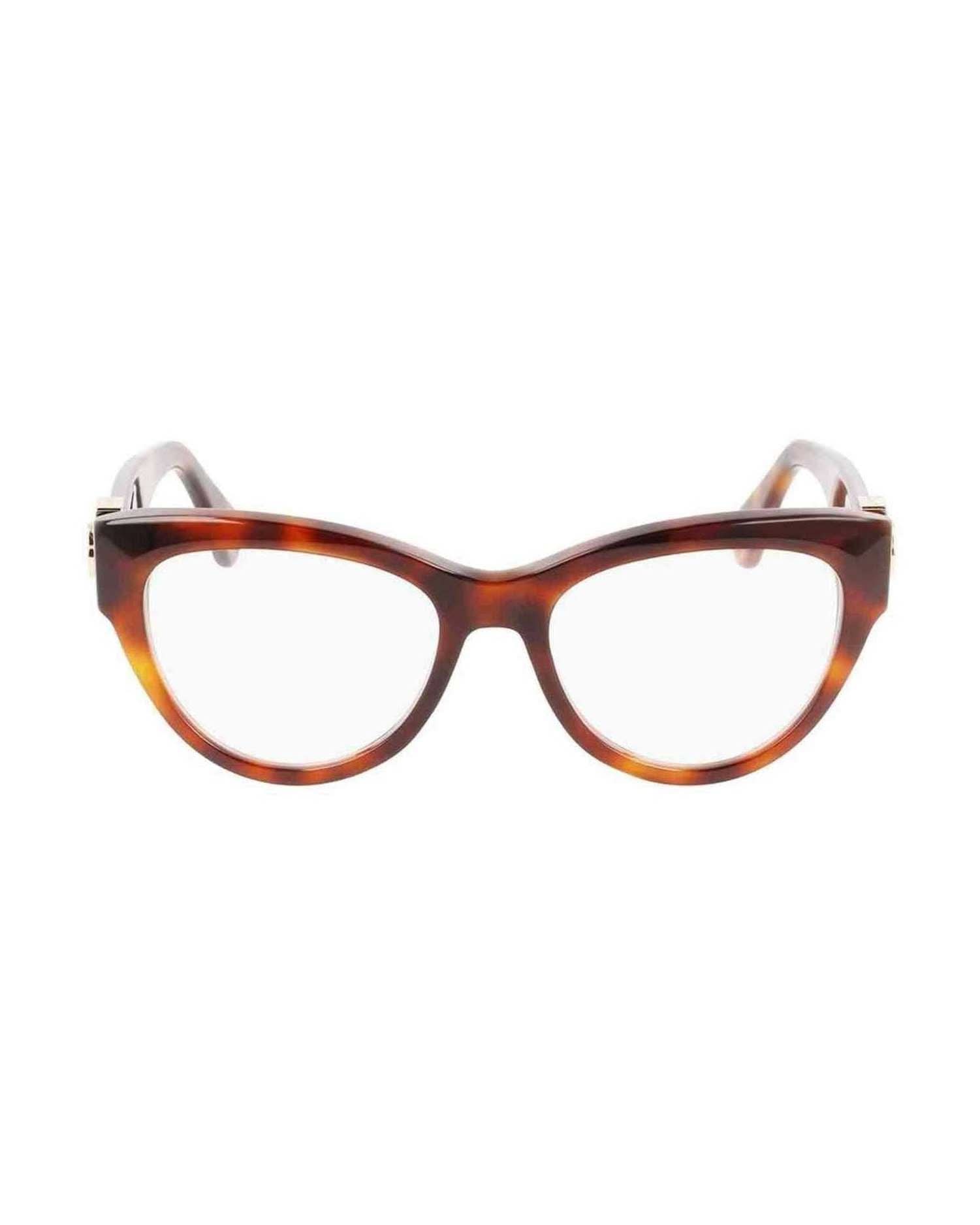 Lanvin Acetate Brown Frame Eyeglasses
