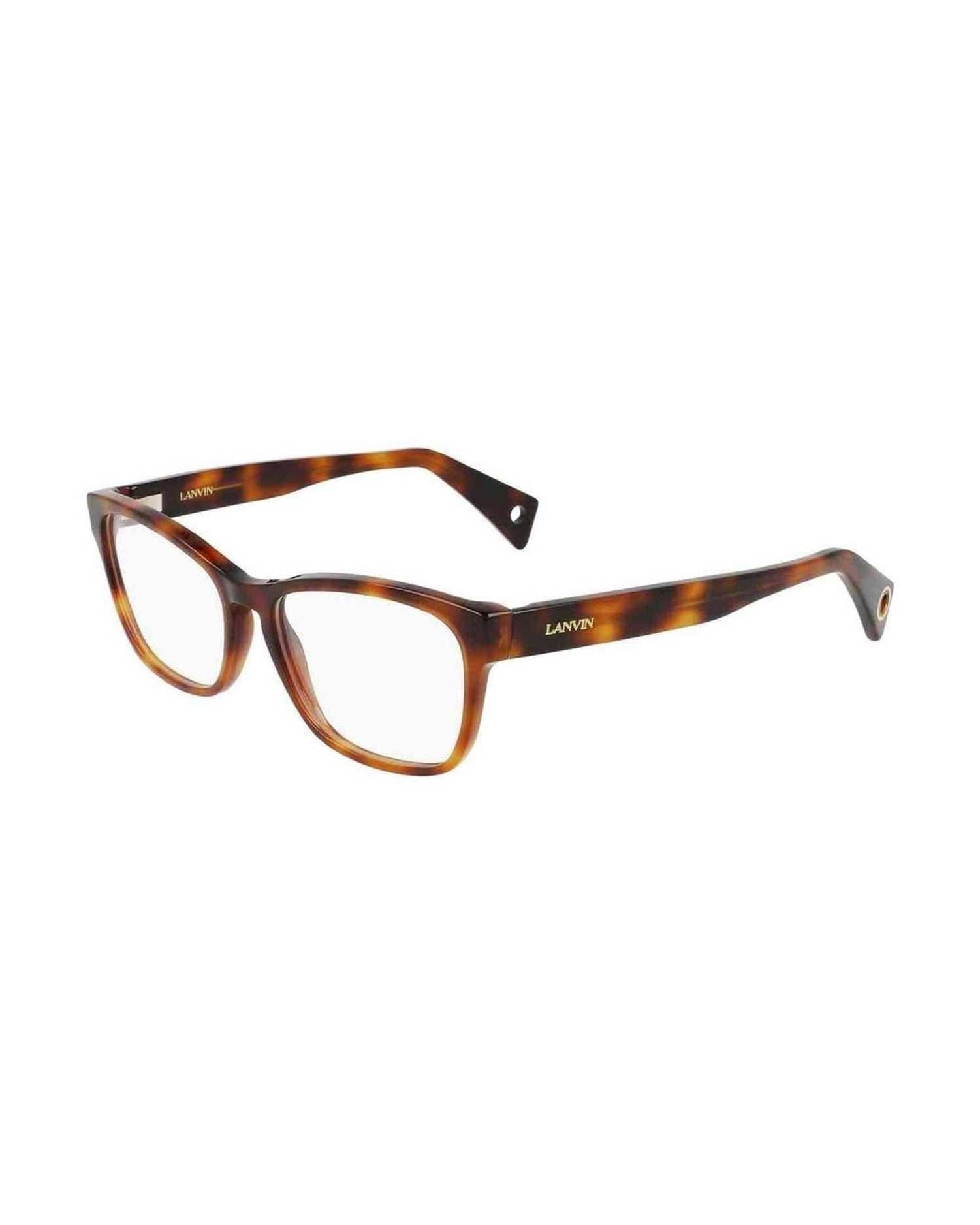 Lanvin Acetate Brown Frame Eyeglasses