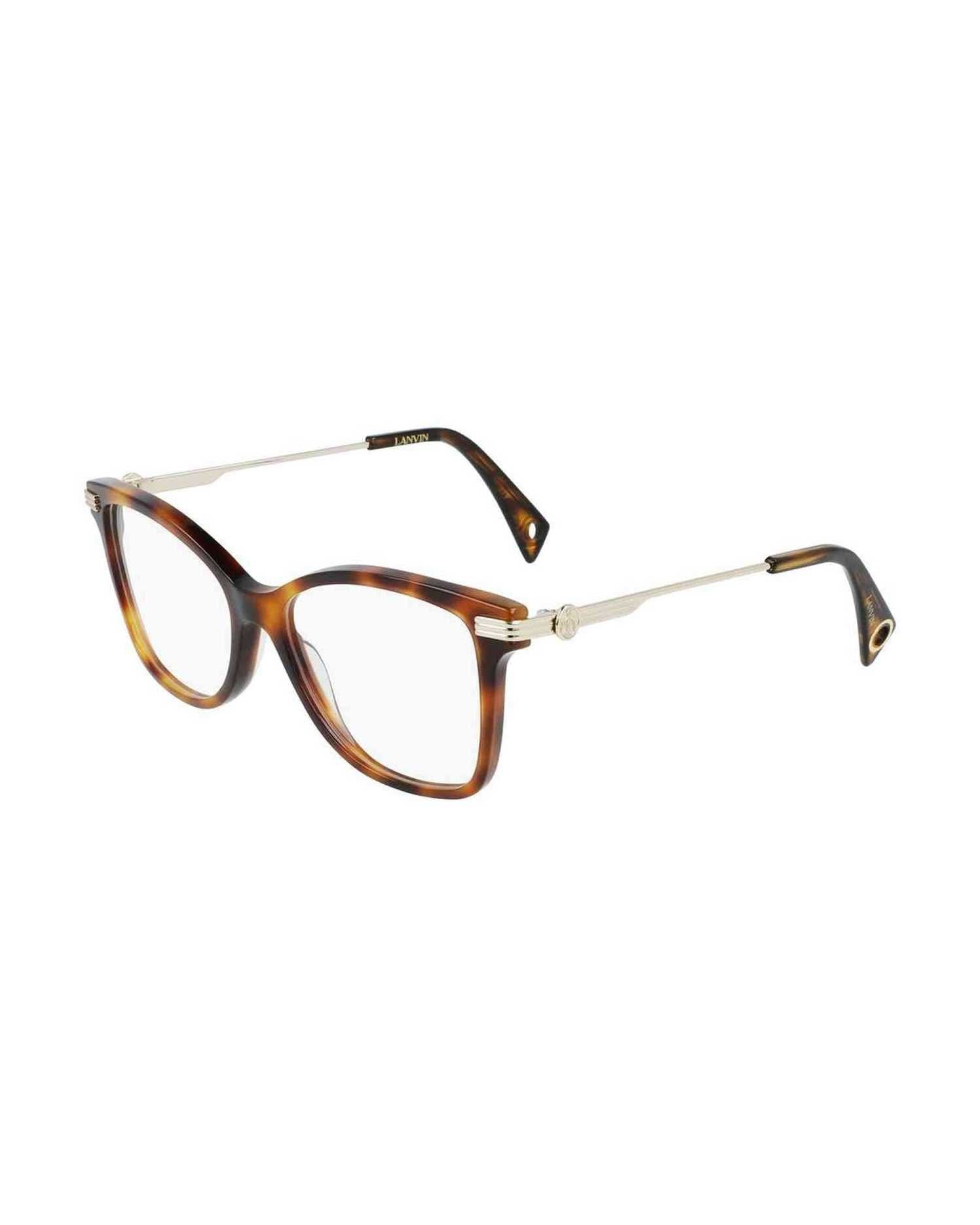 Lanvin Acetate Brown Frame Eyeglasses
