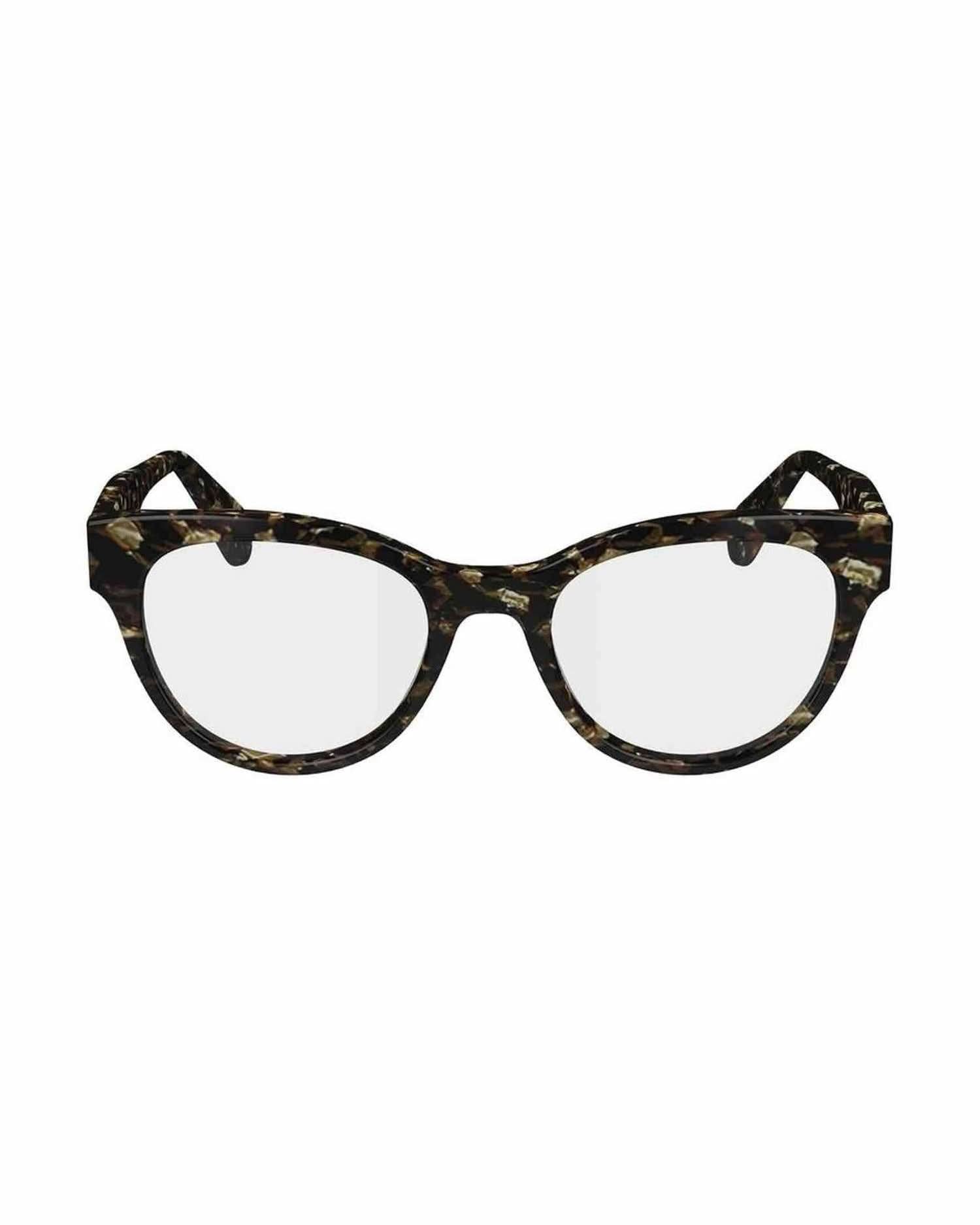 Lanvin Acetate Brown Frame Eyeglasses